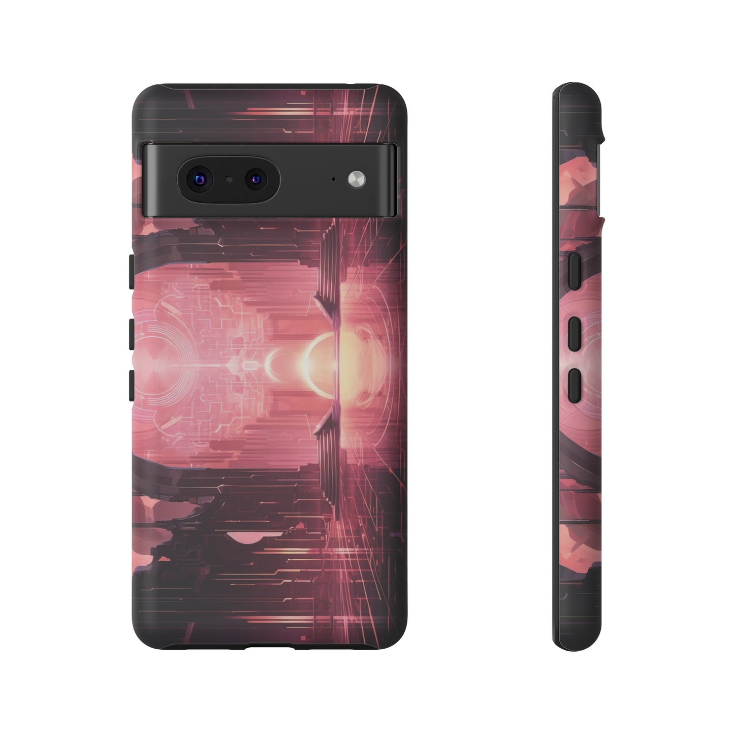 Sci-Fi Hall Wallpaper Phone Case | iPhone 15 Plus/ Pro, 14, 13, 12| Google Pixel 7, Pro, 5| Samsung Galaxy S23 All Major Phone Models