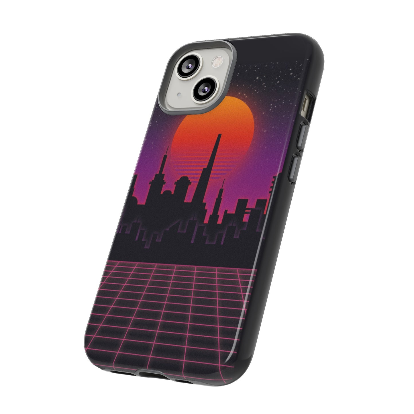 Retro City Phone Case | iPhone 15 Plus/ Pro, 14, 13, 12| Google Pixel 7, Pro, 5| Samsung Galaxy S23 All Major Phone Models