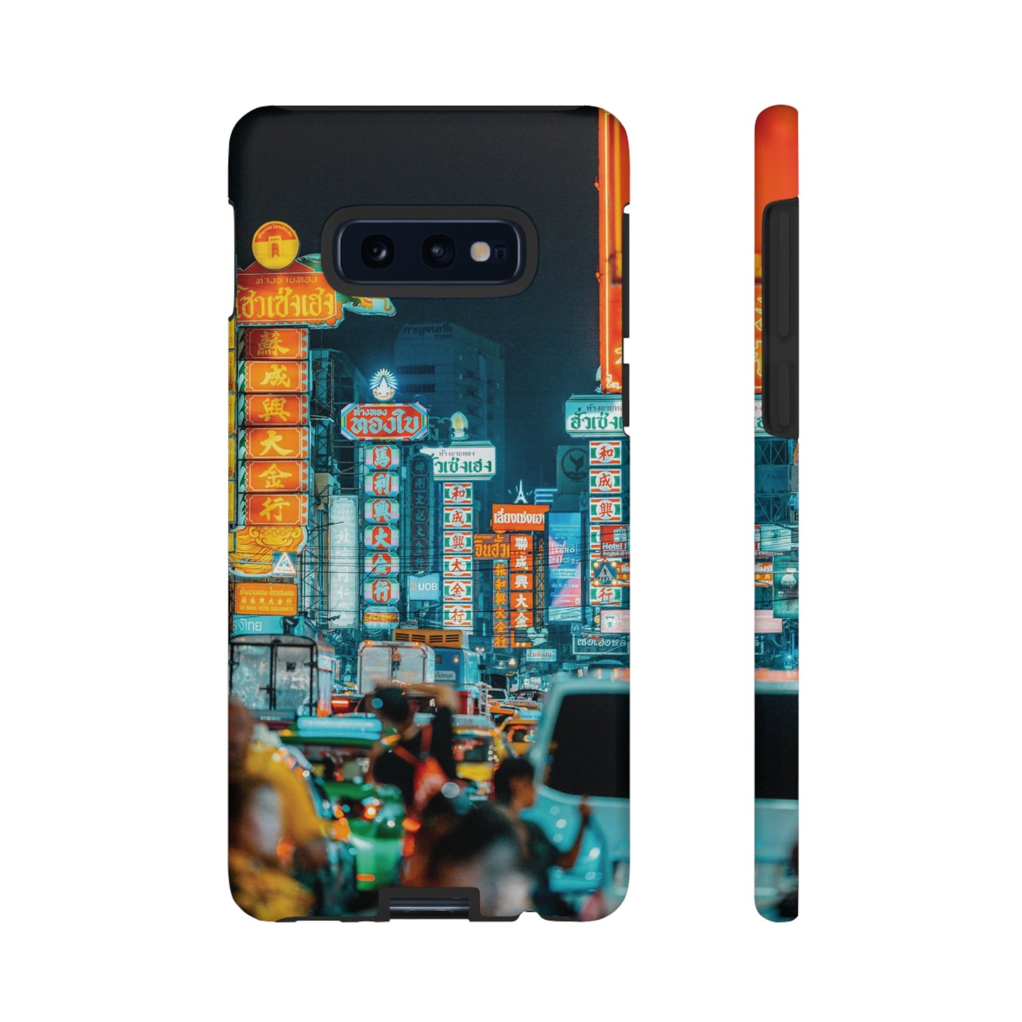 Neon Nightlife Wallpaper Phone Case | iPhone 15 Plus/ Pro, 14, 13, 12| Google Pixel 7, Pro, 5| Samsung Galaxy S23 All Major Phone Models