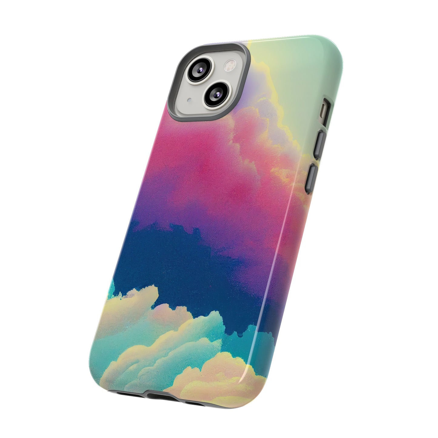 Colourful Clouds Wallpaper Phone Case | iPhone 15 Plus/ Pro, 14, 13, 12| Google Pixel 7, Pro, 5| Samsung Galaxy S23 All Major Phone Models