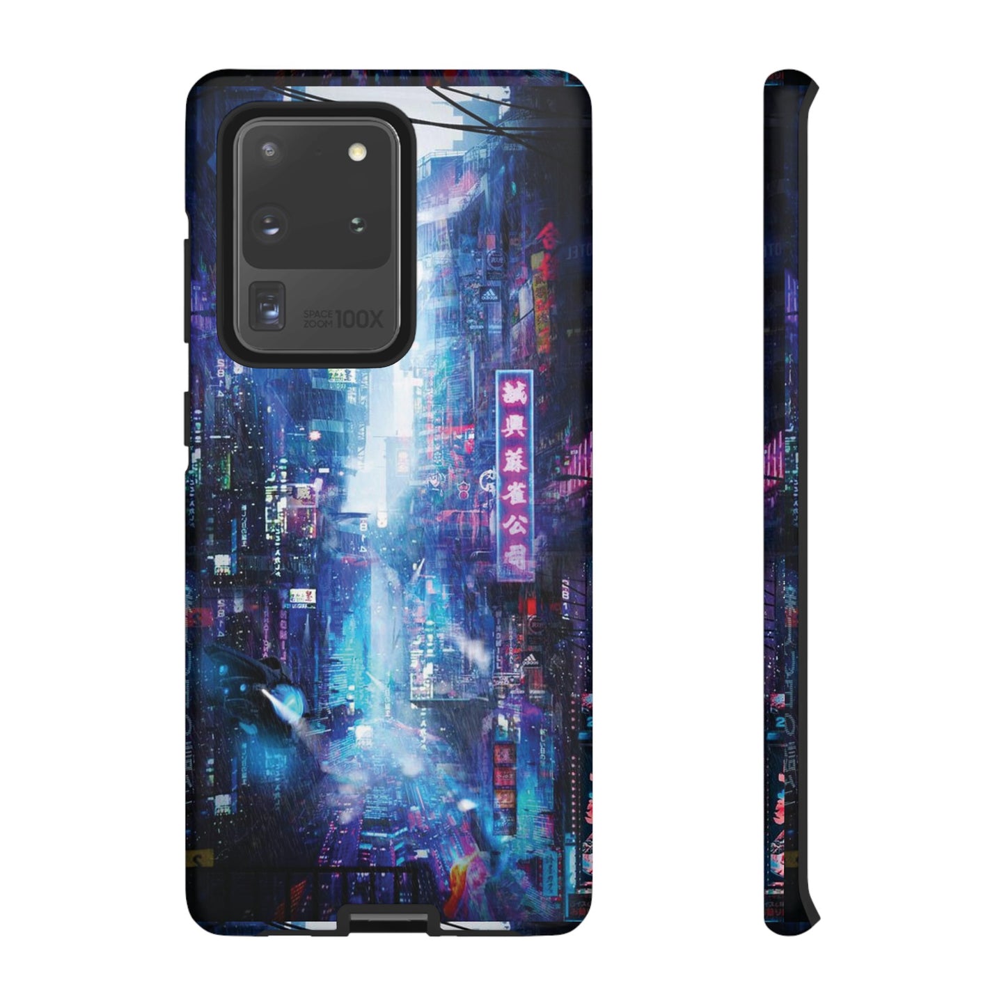 Night Life Futuristic City Wallpaper Phone Case | iPhone 15 Plus/ Pro, 14, 13, 12| Google Pixel 7, Pro, 5| Samsung Galaxy S23 All Major Phone Models