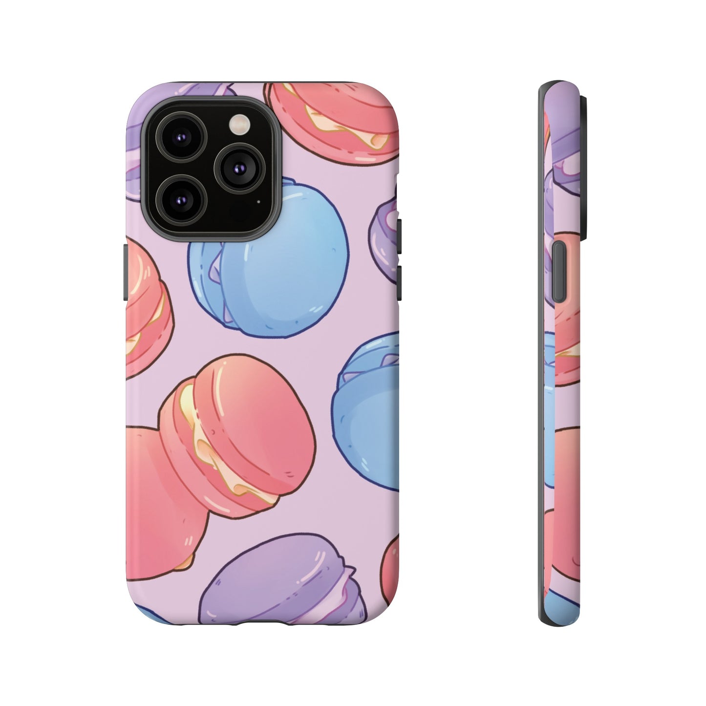 Macaron Wallpaper Phone Case | iPhone 15 Plus/ Pro, 14, 13, 12| Google Pixel 7, Pro, 5| Samsung Galaxy S23 All Major Phone Models