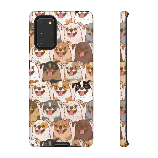 Dog Line Up Phone Case | iPhone 15 Plus/ Pro, 14, 13, 12| Google Pixel 7, Pro, 5| Samsung Galaxy S23 All Major Phone Models