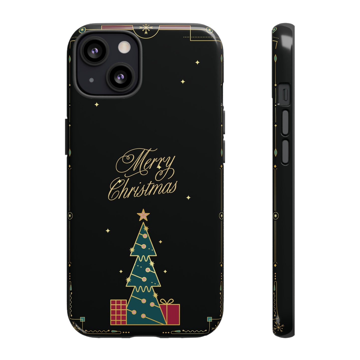 Christmas Tree Wallpaper Phone Case | iPhone 15 Plus/ Pro, 14, 13, 12| Google Pixel 7, Pro, 5| Samsung Galaxy S23 All Major Phone Models