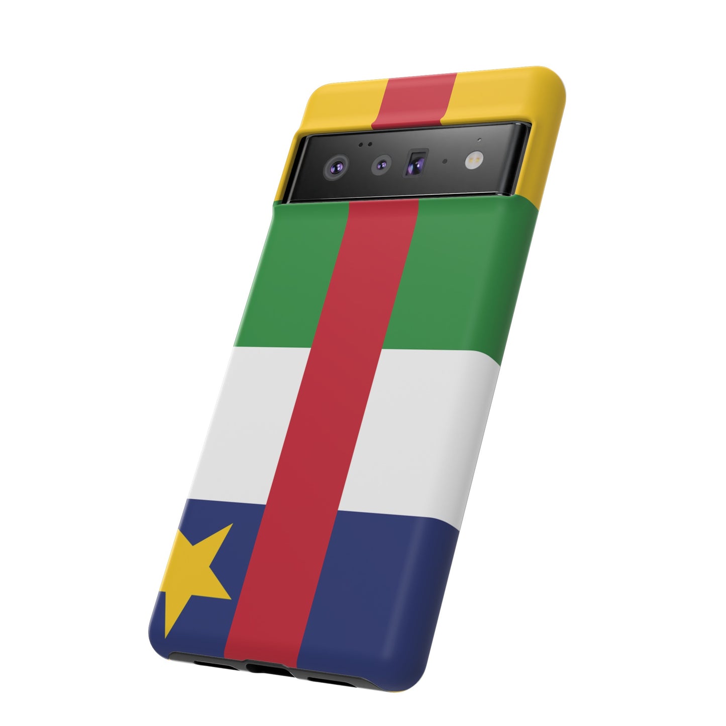 Central African Republic Flag Phone Case | iPhone 15 Plus/ Pro, 14, 13, 12| Google Pixel 7, Pro, 5| Samsung Galaxy S23 All Major Phone Models