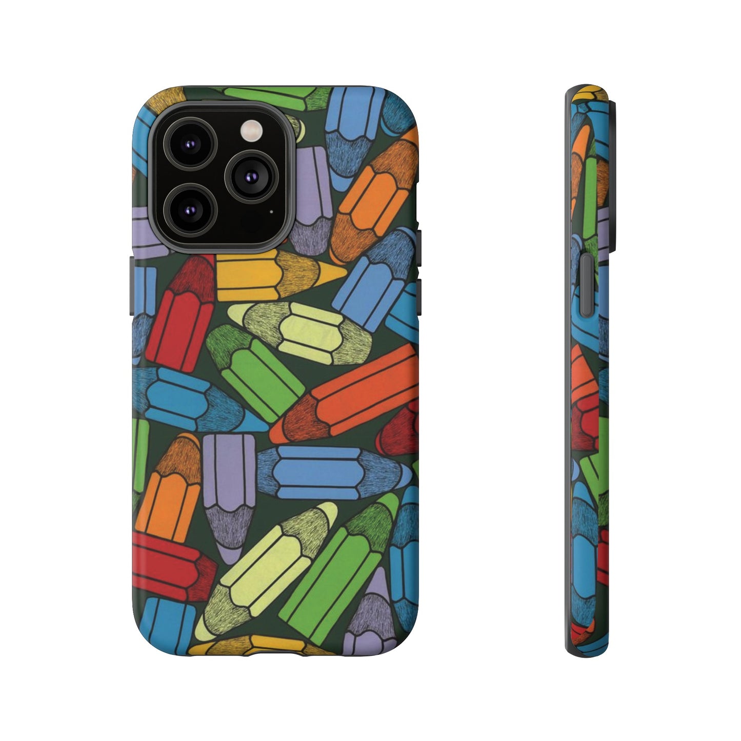 Pencil Wallpaper Phone Case | iPhone 15 Plus/ Pro, 14, 13, 12| Google Pixel 7, Pro, 5| Samsung Galaxy S23 All Major Phone Models