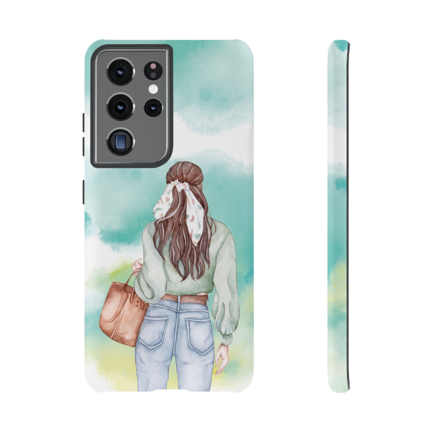 Girl Wallpaper Phone Case | iPhone 15 Plus/ Pro, 14, 13, 12| Google Pixel 7, Pro, 5| Samsung Galaxy S23 All Major Phone Models