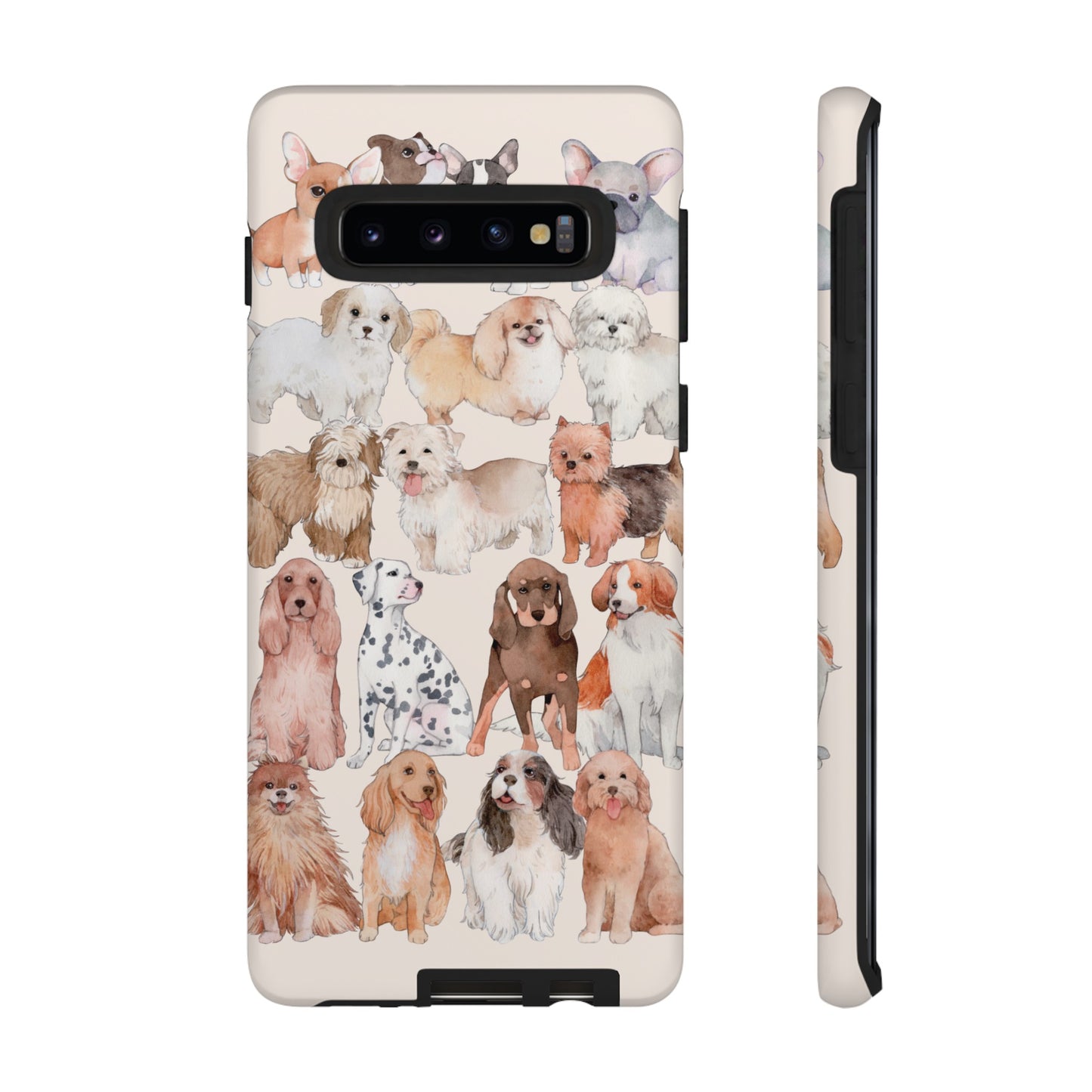 Dog Collage Wallpaper Phone Case | iPhone 15 Plus/ Pro, 14, 13, 12| Google Pixel 7, Pro, 5| Samsung Galaxy S23 All Major Phone Models