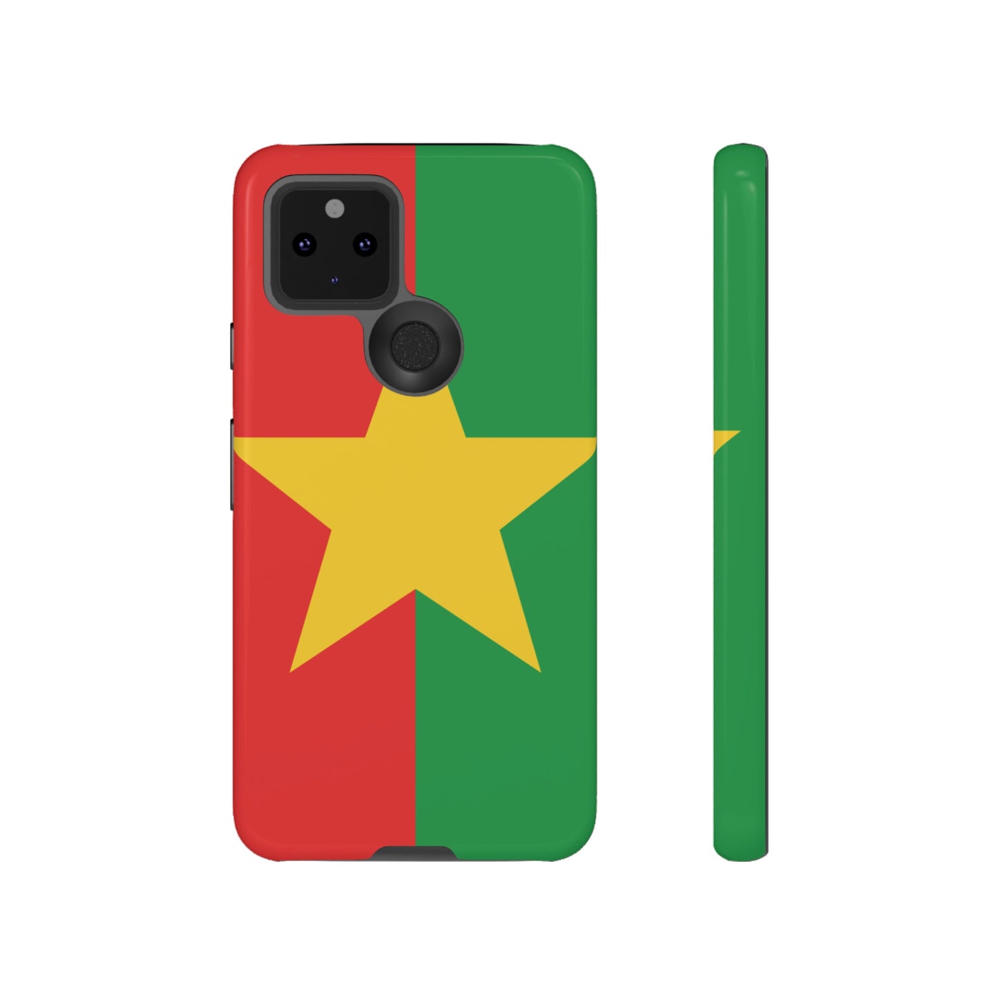 Burkina Faso Flag Phone Case | iPhone 15 Plus/ Pro, 14, 13, 12| Google Pixel 7, Pro, 5| Samsung Galaxy S23 All Major Phone Models