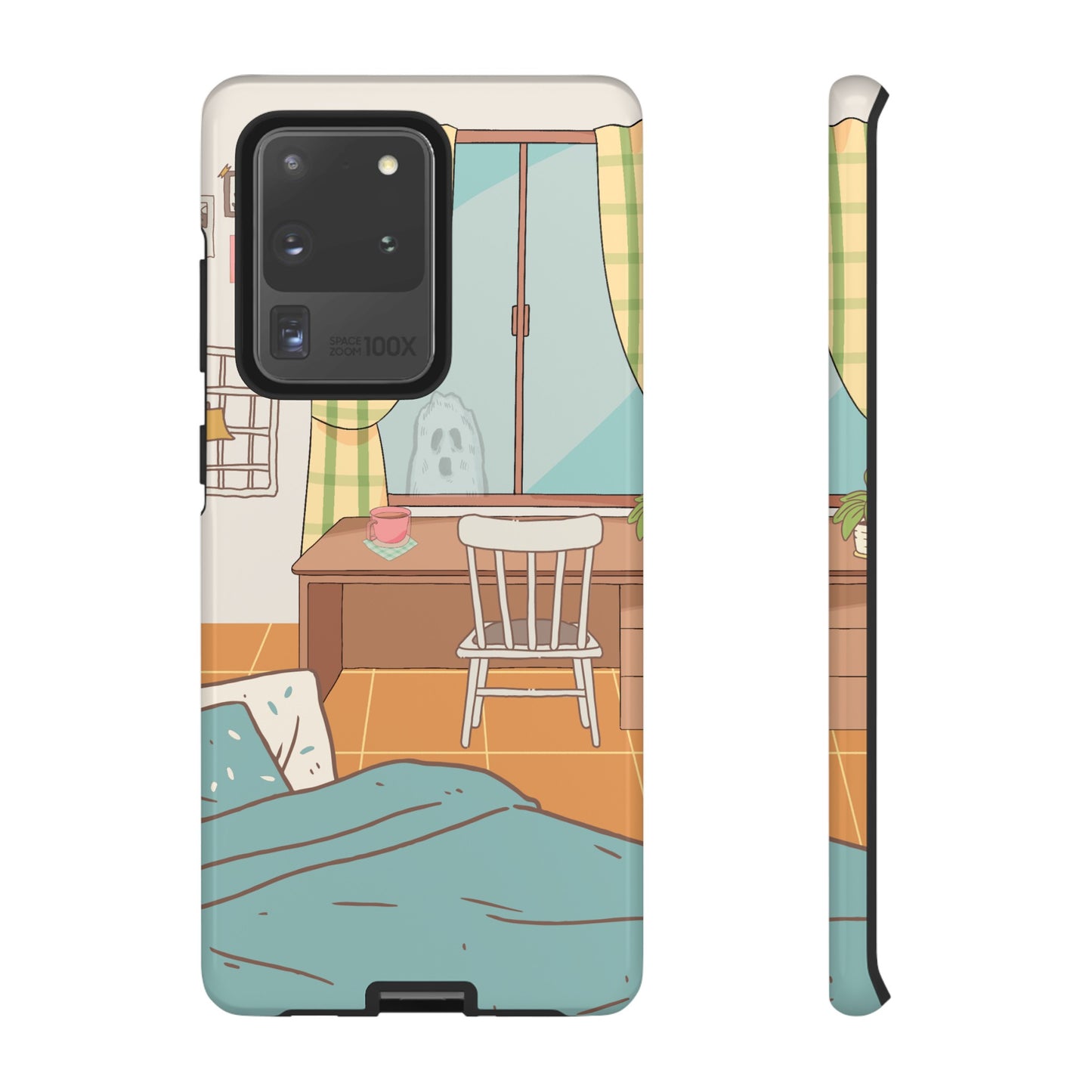 Ghost At The Window Wallpaper Phone Case | iPhone 15 Plus/ Pro, 14, 13, 12| Google Pixel 7, Pro, 5| Samsung Galaxy S23 All Major Phone Models