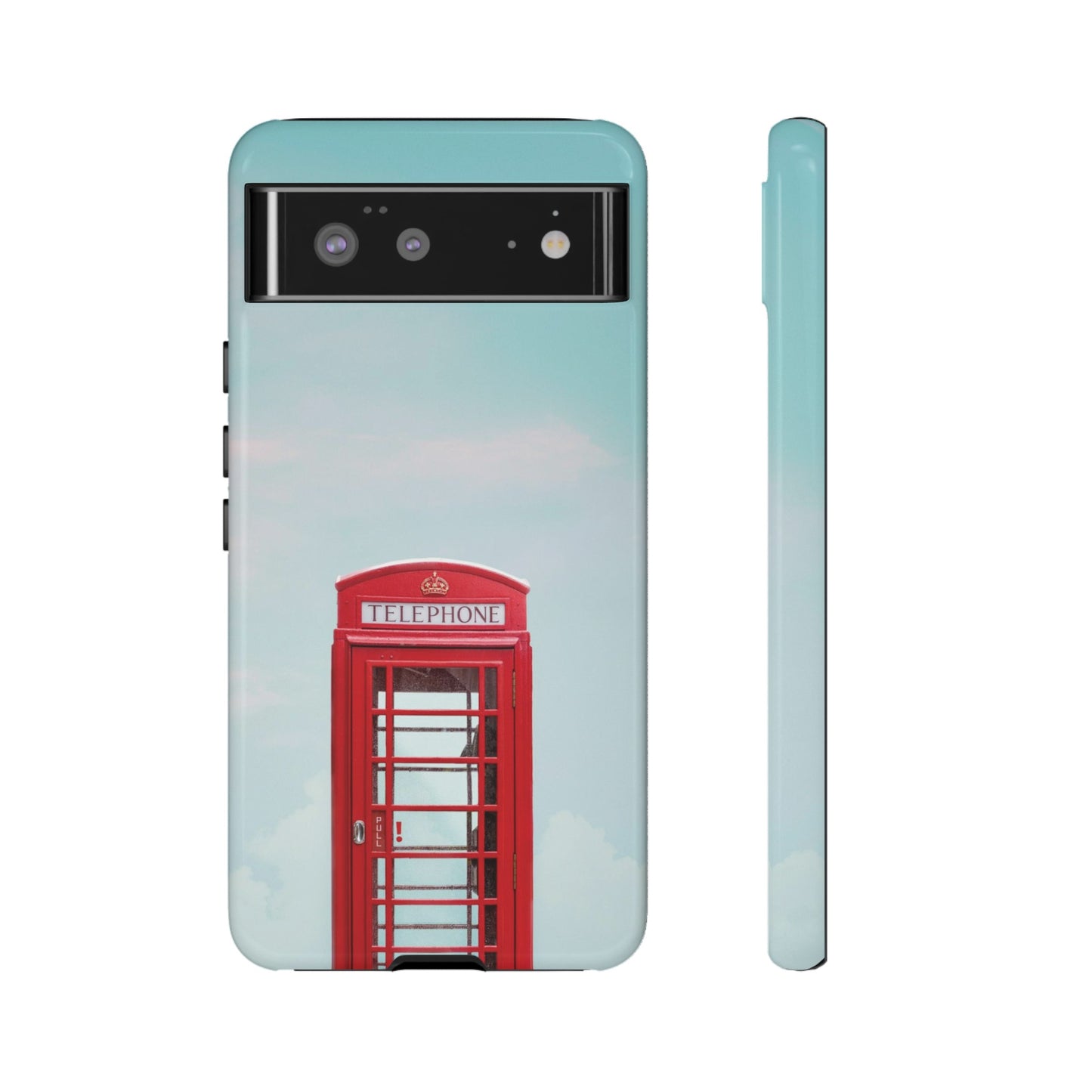 Telephone Booth Wallpaper Phone Case |iPhone 15 Plus/ Pro, 14, 13, 12|Google Pixel 7, Pro, 5| Samsung Galaxy S23 All Major Phone Models