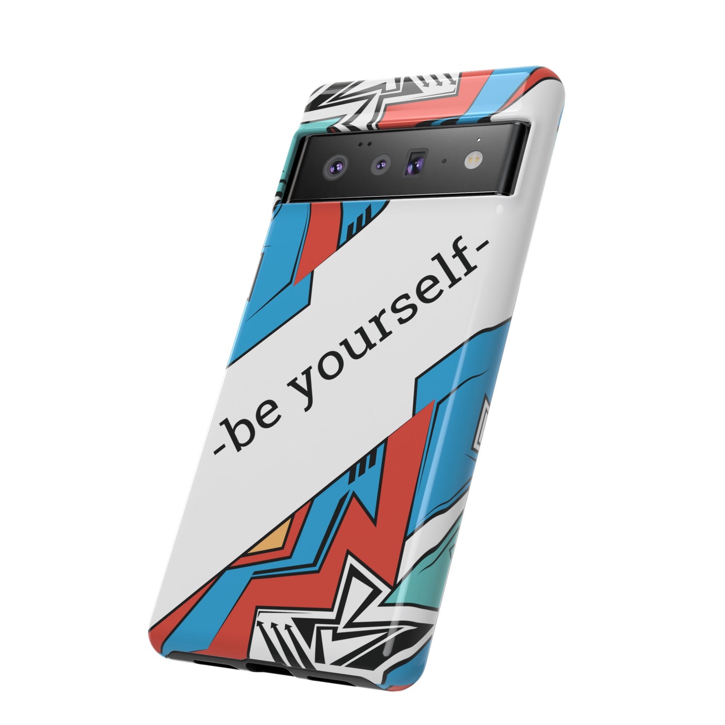 Be Yourself Wallpaper Phone Case | iPhone 15 Plus/ Pro, 14, 13, 12| Google Pixel 7, Pro, 5| Samsung Galaxy S23 All Major Phone Models