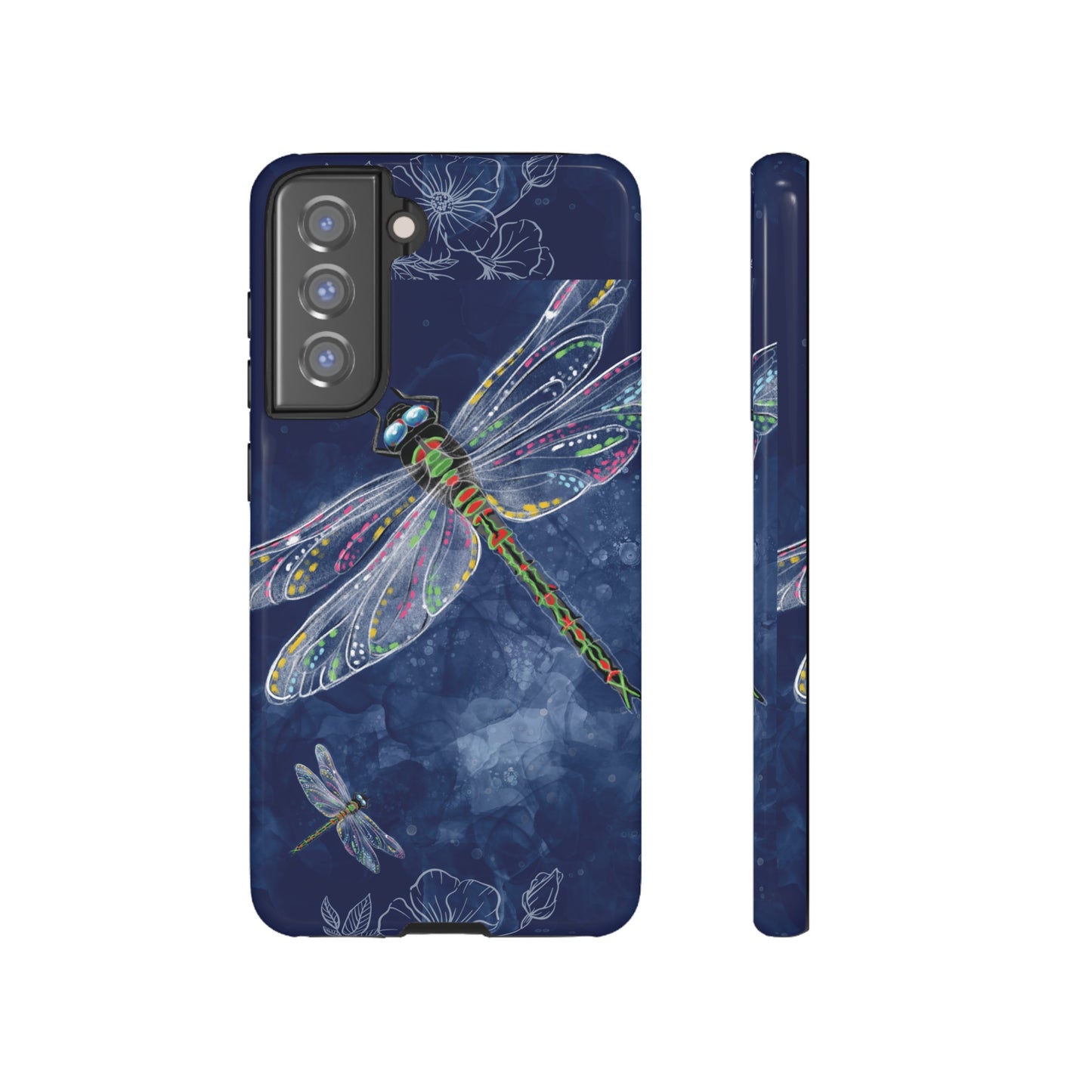 Dragonfly Wallpaper Phone Case | iPhone 15 Plus/ Pro, 14, 13, 12| Google Pixel 7, Pro, 5| Samsung Galaxy S23 All Major Phone Models