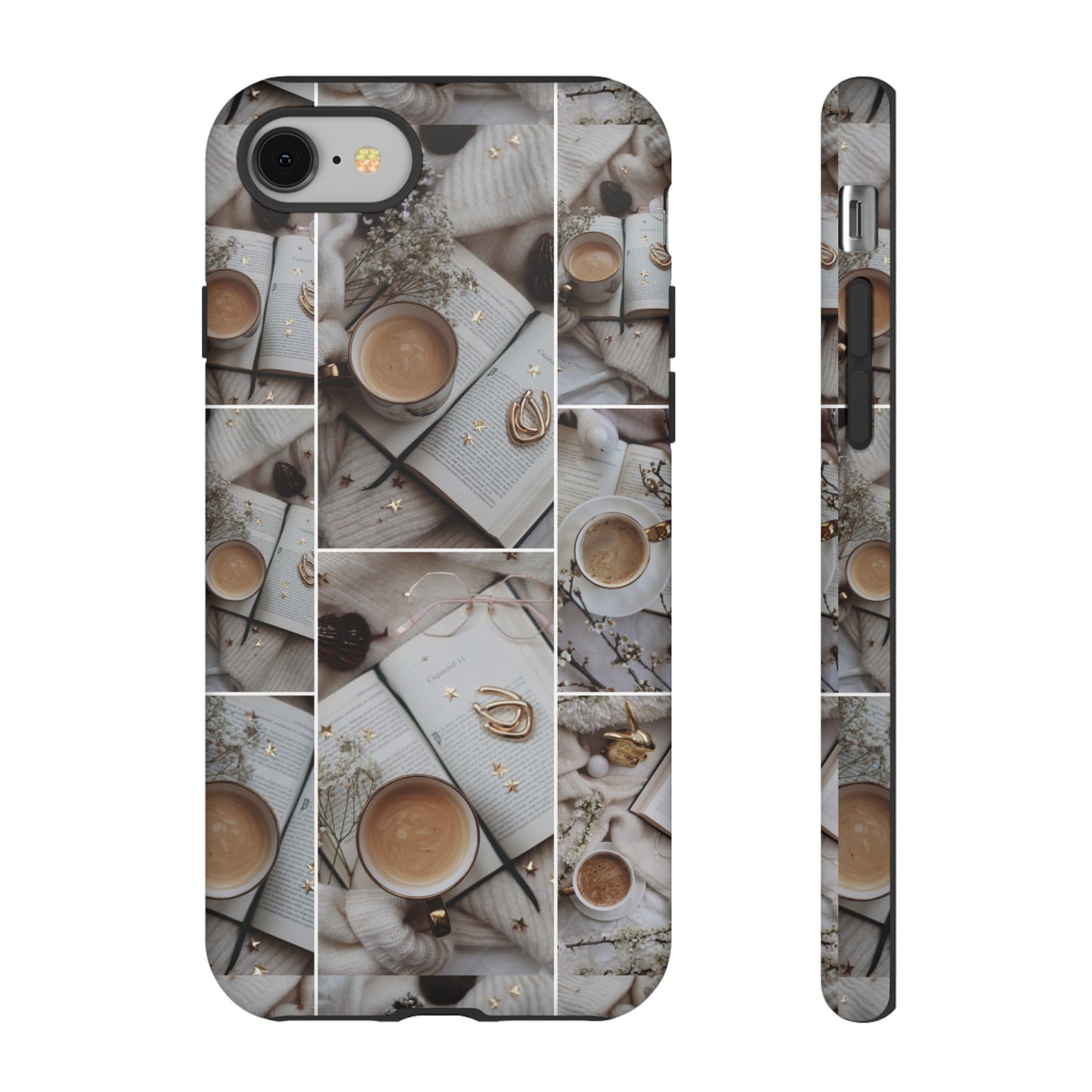 Coffee Collage Wallpaper Phone Case | iPhone 15 Plus/ Pro, 14, 13, 12| Google Pixel 7, Pro, 5| Samsung Galaxy S23 All Major Phone Models