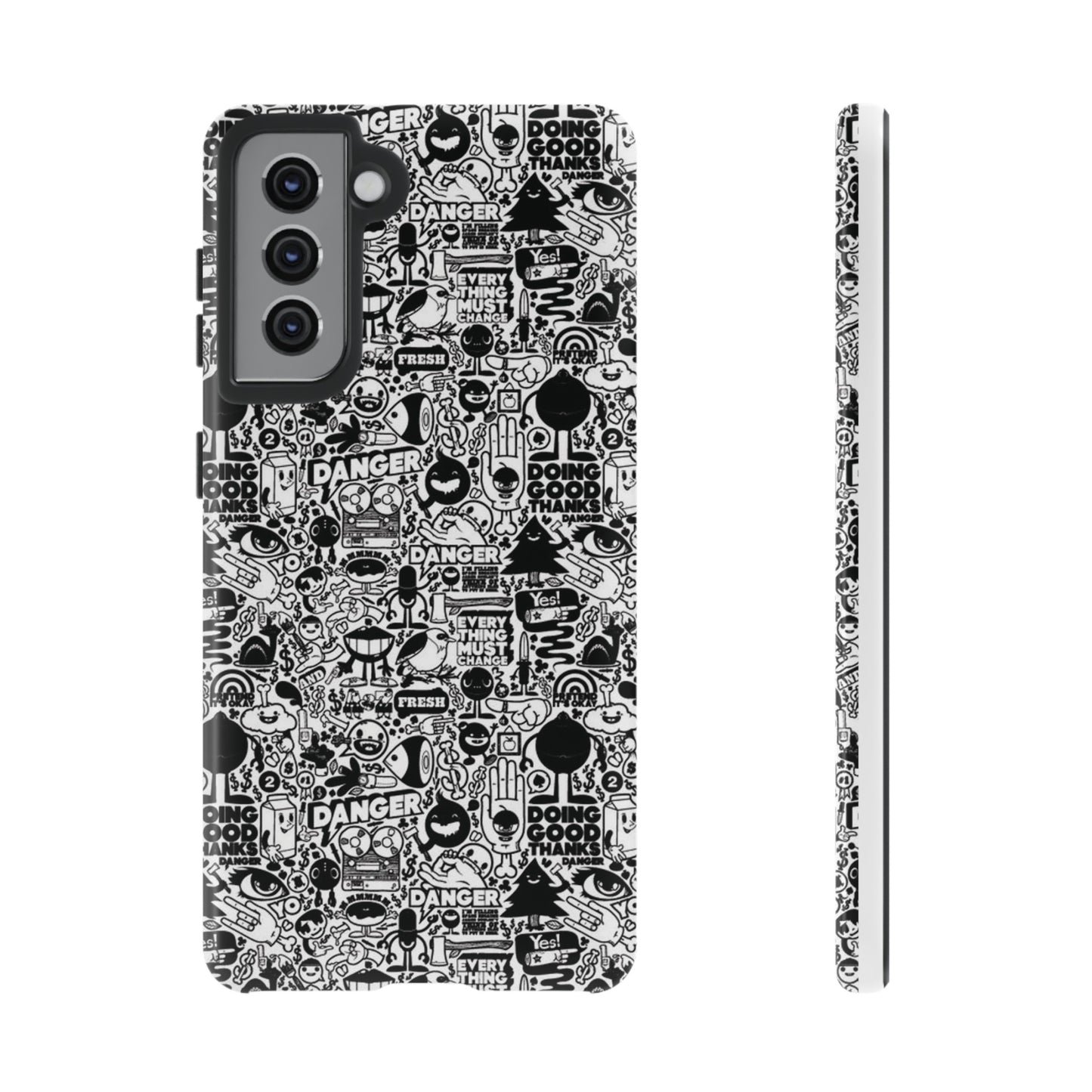 Sticker Wallpaper Phone Case | iPhone 15 Plus/ Pro, 14, 13, 12| Google Pixel 7, Pro, 5| Samsung Galaxy S23 All Major Phone Models