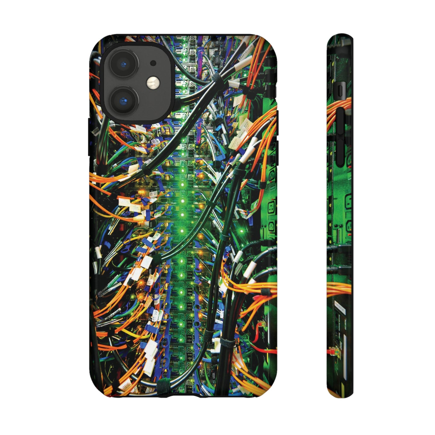 Green Computer Circuitboard Wallpaper Phone Case | iPhone 15 Plus/ Pro, 14, 13, 12| Google Pixel 7, Pro, 5| Samsung Galaxy S23 All Major Phone Models