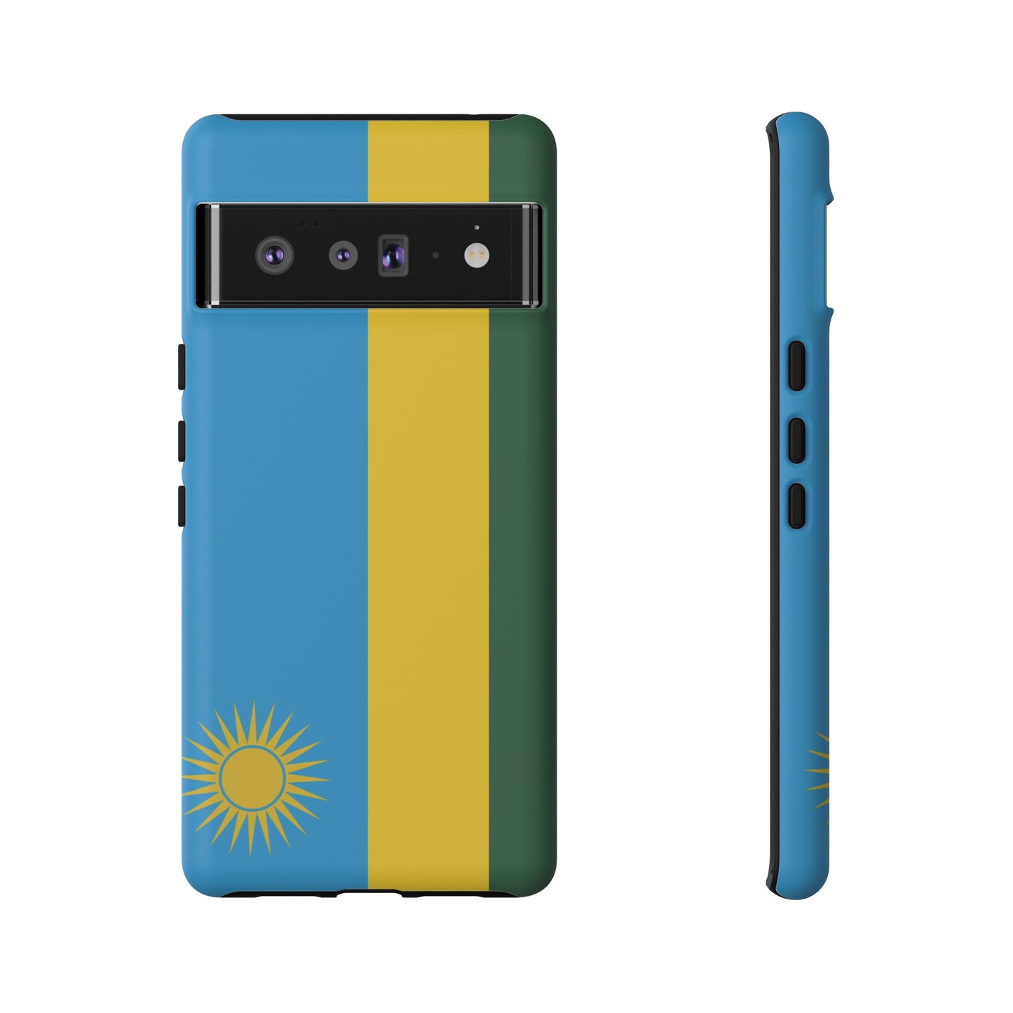 Rwanda Flag Phone Case | iPhone 15 Plus/ Pro, 14, 13, 12| Google Pixel 7, Pro, 5| Samsung Galaxy S23 All Major Phone Models