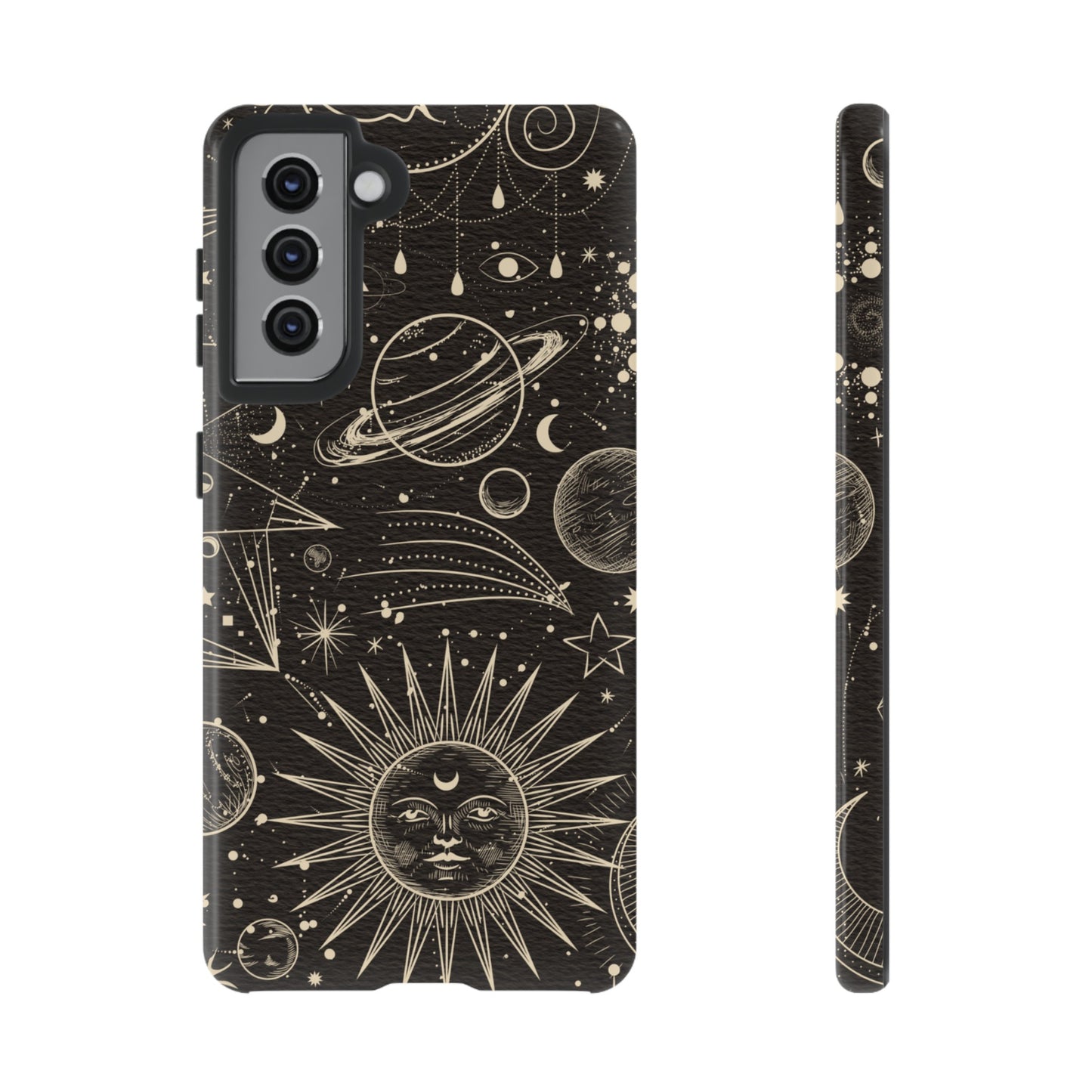 Golden Universe Wallpaper Phone Case | iPhone 15 Plus/ Pro, 14, 13, 12| Google Pixel 7, Pro, 5| Samsung Galaxy S23 All Major Phone Models