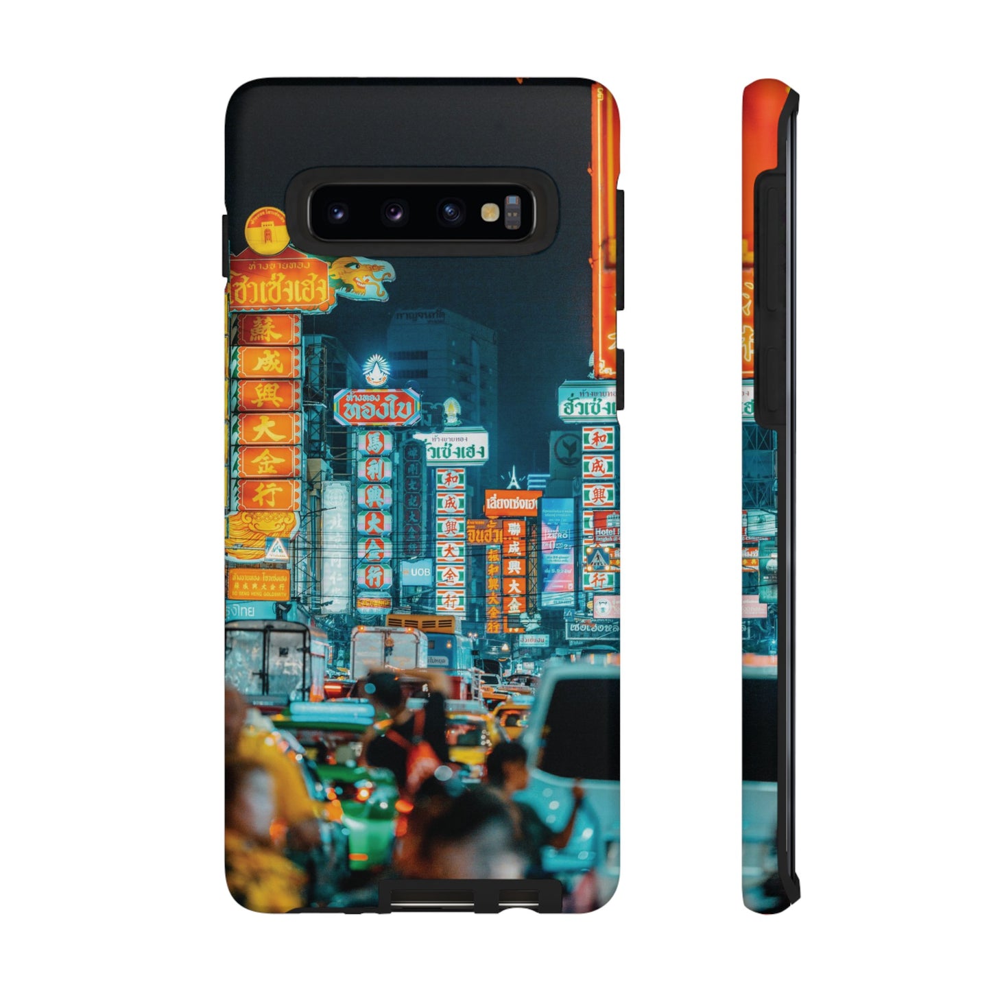 Neon Nightlife Wallpaper Phone Case | iPhone 15 Plus/ Pro, 14, 13, 12| Google Pixel 7, Pro, 5| Samsung Galaxy S23 All Major Phone Models