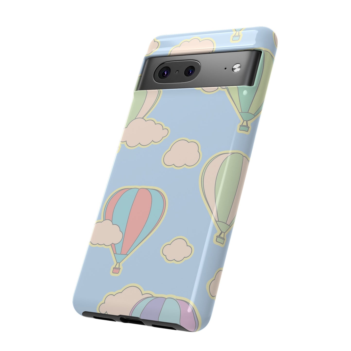 Hot Air Balloon Wallpaper Phone Case | iPhone 15 Plus/ Pro, 14, 13, 12| Google Pixel 7, Pro, 5| Samsung Galaxy S23 All Major Phone Models