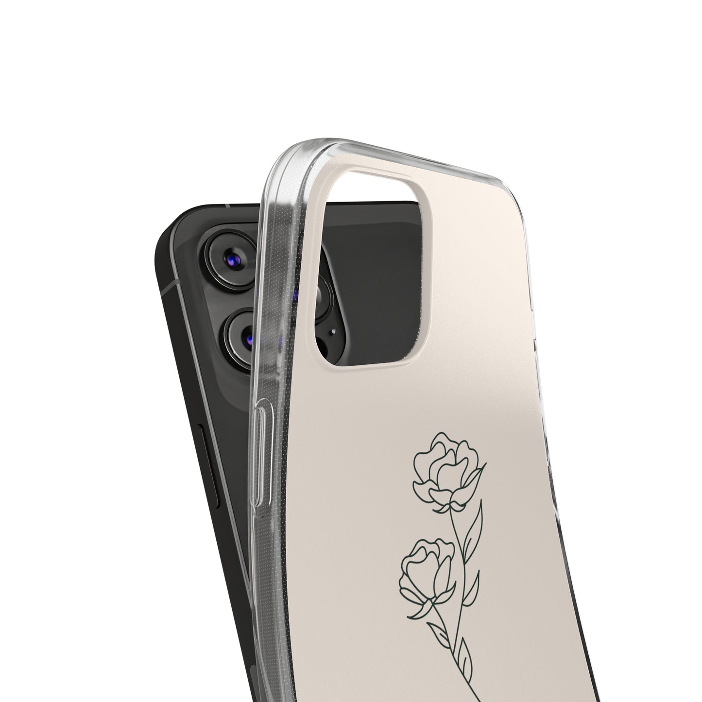 Simple Rose Phone Case | iPhone 15 Plus/ Pro, 14, 13, 12| Google Pixel 7, Pro, 5| Samsung Galaxy S23 All Major Phone Models