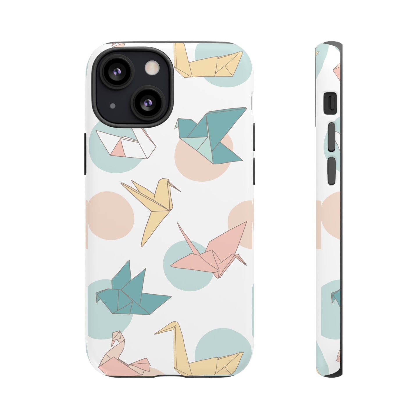 Origami Wallpaper Phone Case | iPhone 15 Plus/ Pro, 14, 13, 12| Google Pixel 7, Pro, 5| Samsung Galaxy S23 All Major Phone Models