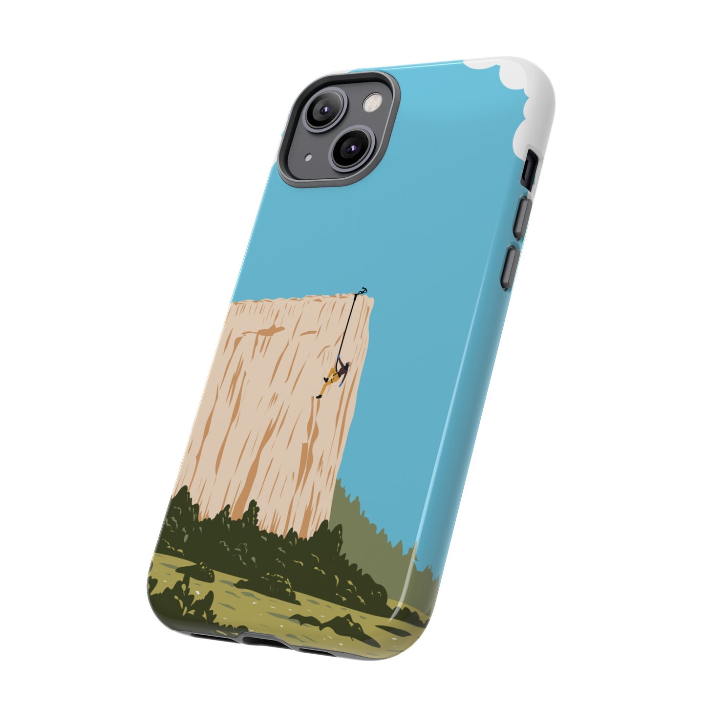 Climber Wallpaper Phone Case | iPhone 15 Plus/ Pro, 14, 13, 12| Google Pixel 7, Pro, 5| Samsung Galaxy S23 All Major Phone Models