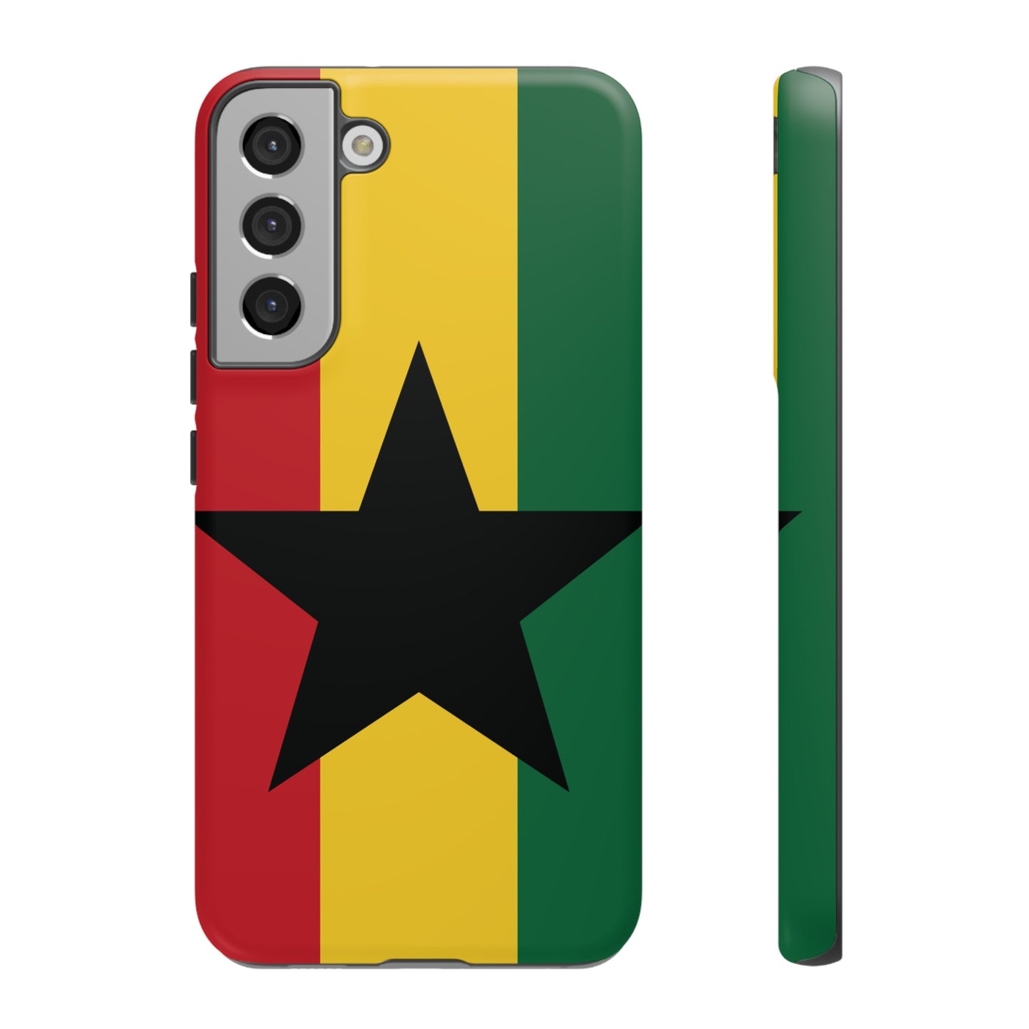 Ghana Flag Phone Case | iPhone 15 Plus/ Pro, 14, 13, 12| Google Pixel 7, Pro, 5| Samsung Galaxy S23 All Major Phone Models