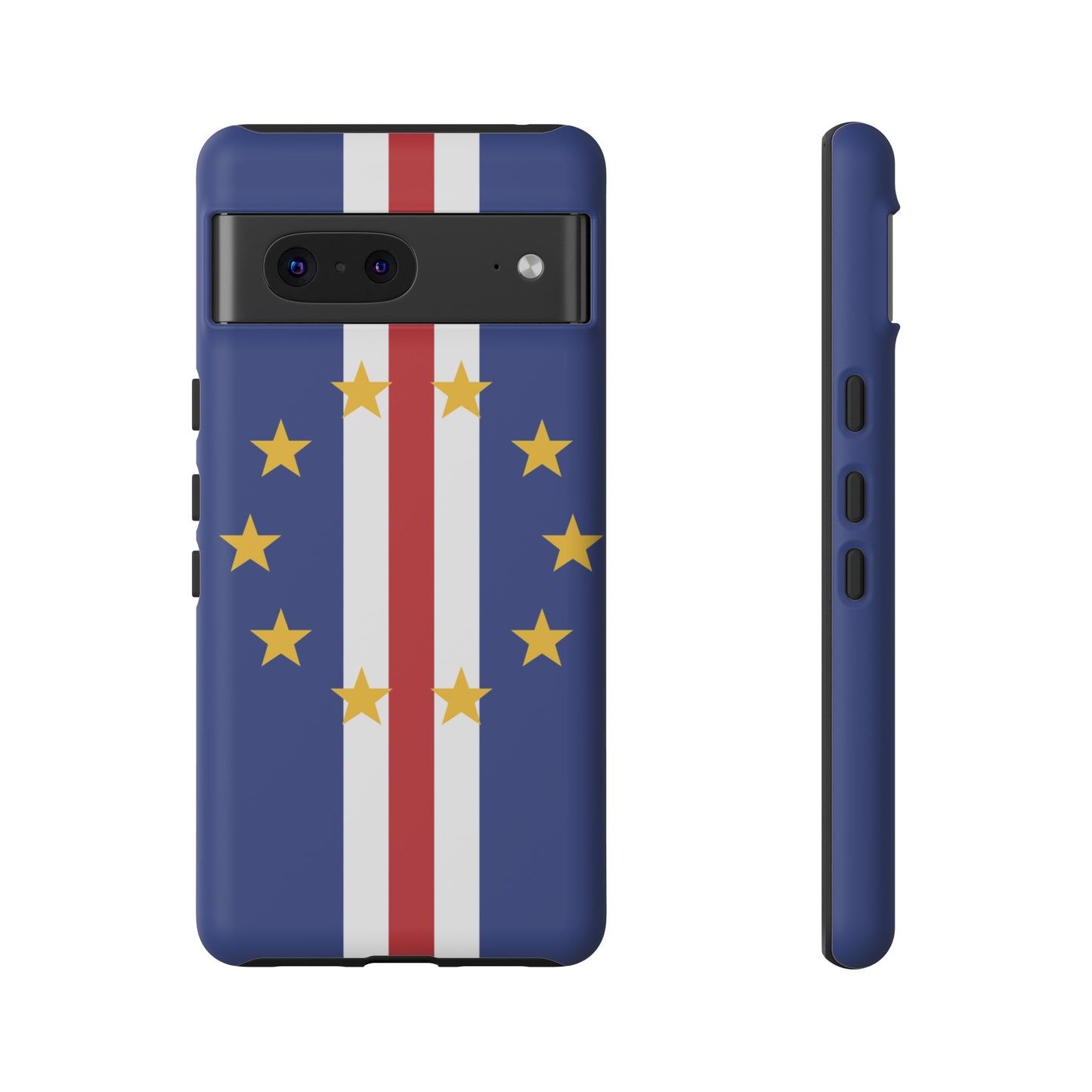 Cape Verde Flag Phone Case | iPhone 15 Plus/ Pro, 14, 13, 12| Google Pixel 7, Pro, 5| Samsung Galaxy S23 All Major Phone Models