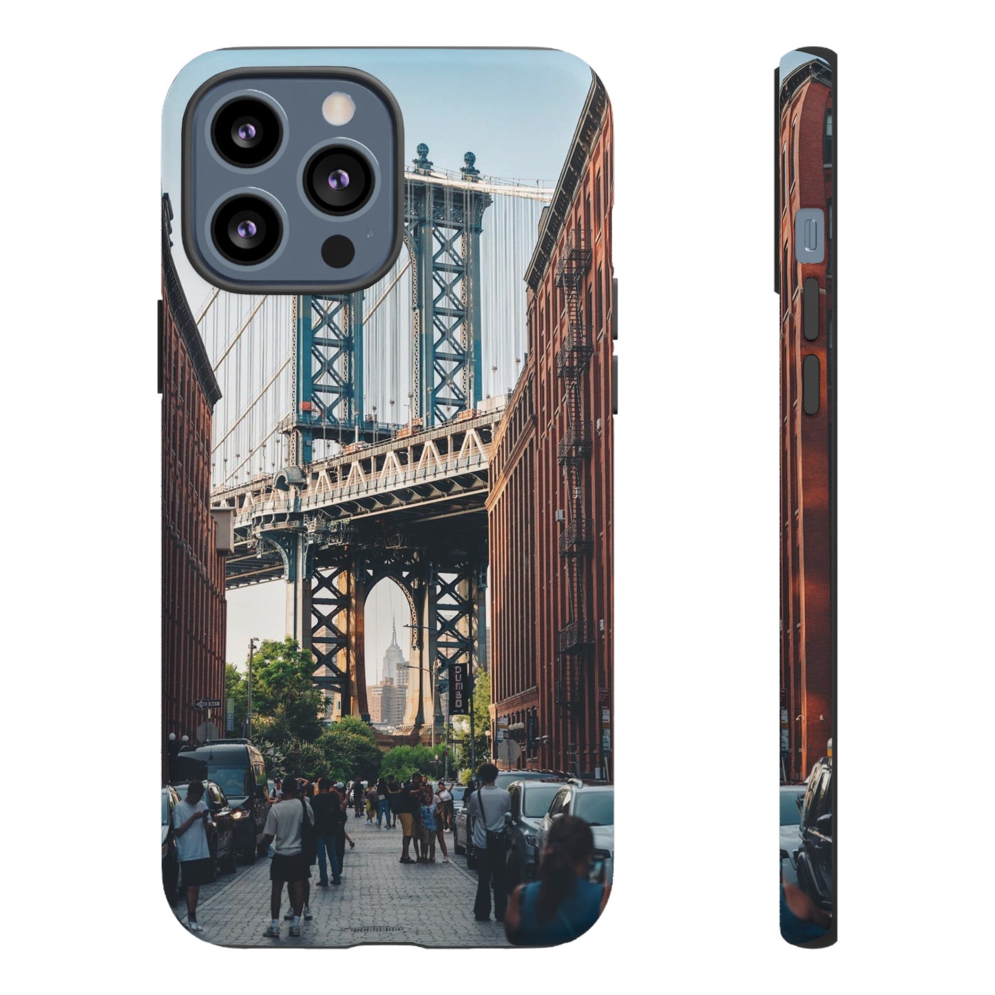 Stunning Brooklyn Bridge Wallpaper Phone Case | iPhone 15 Plus/ Pro, 14, 13, 12| Google Pixel 7, Pro, 5| Samsung Galaxy S23 All Major Phone Models