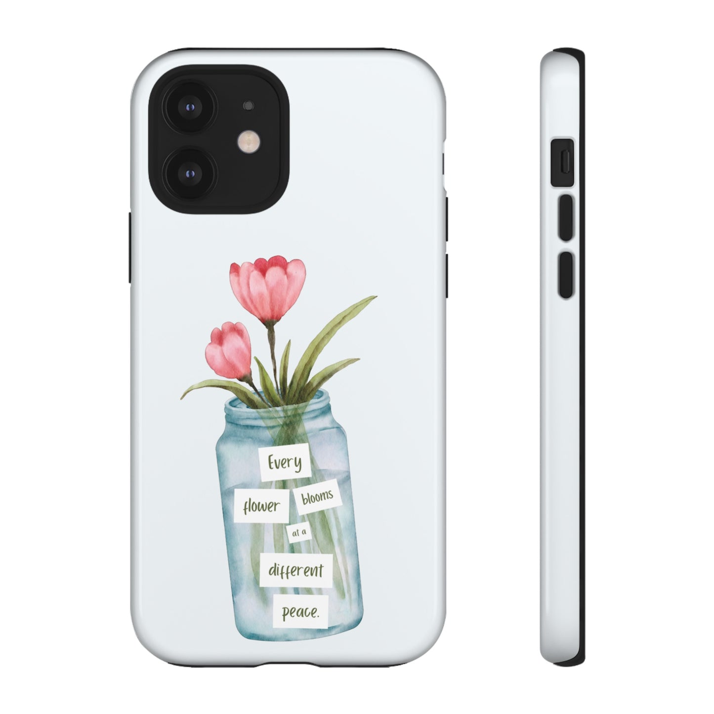 Flowers in a Jar Wallpaper Phone Case | iPhone 15 Plus/ Pro, 14, 13, 12| Google Pixel 7, Pro, 5| Samsung Galaxy S23 All Major Phone Models