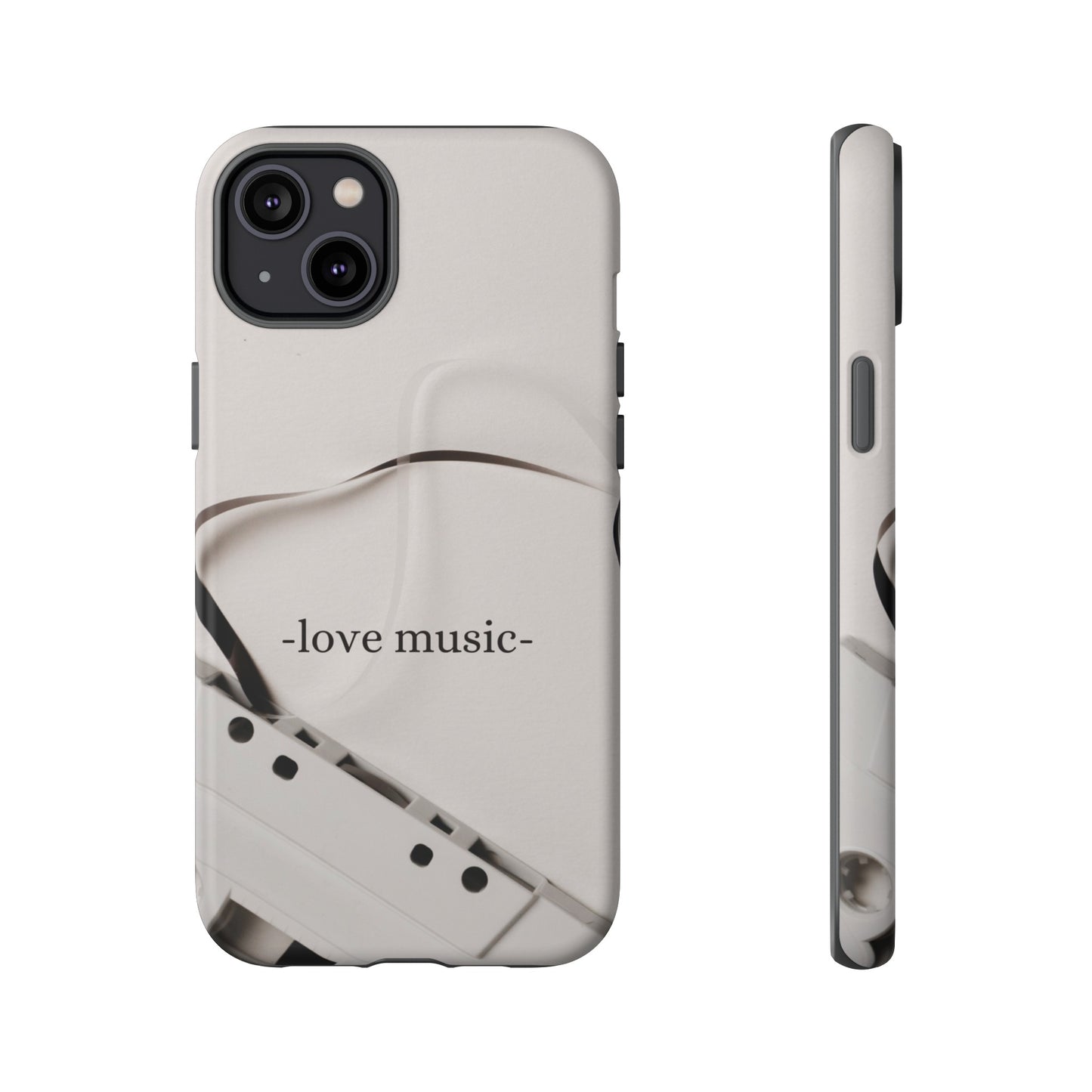 Love Music Wallpaper Phone Case | iPhone 15 Plus/ Pro, 14, 13, 12| Google Pixel 7, Pro, 5| Samsung Galaxy S23 All Major Phone Models