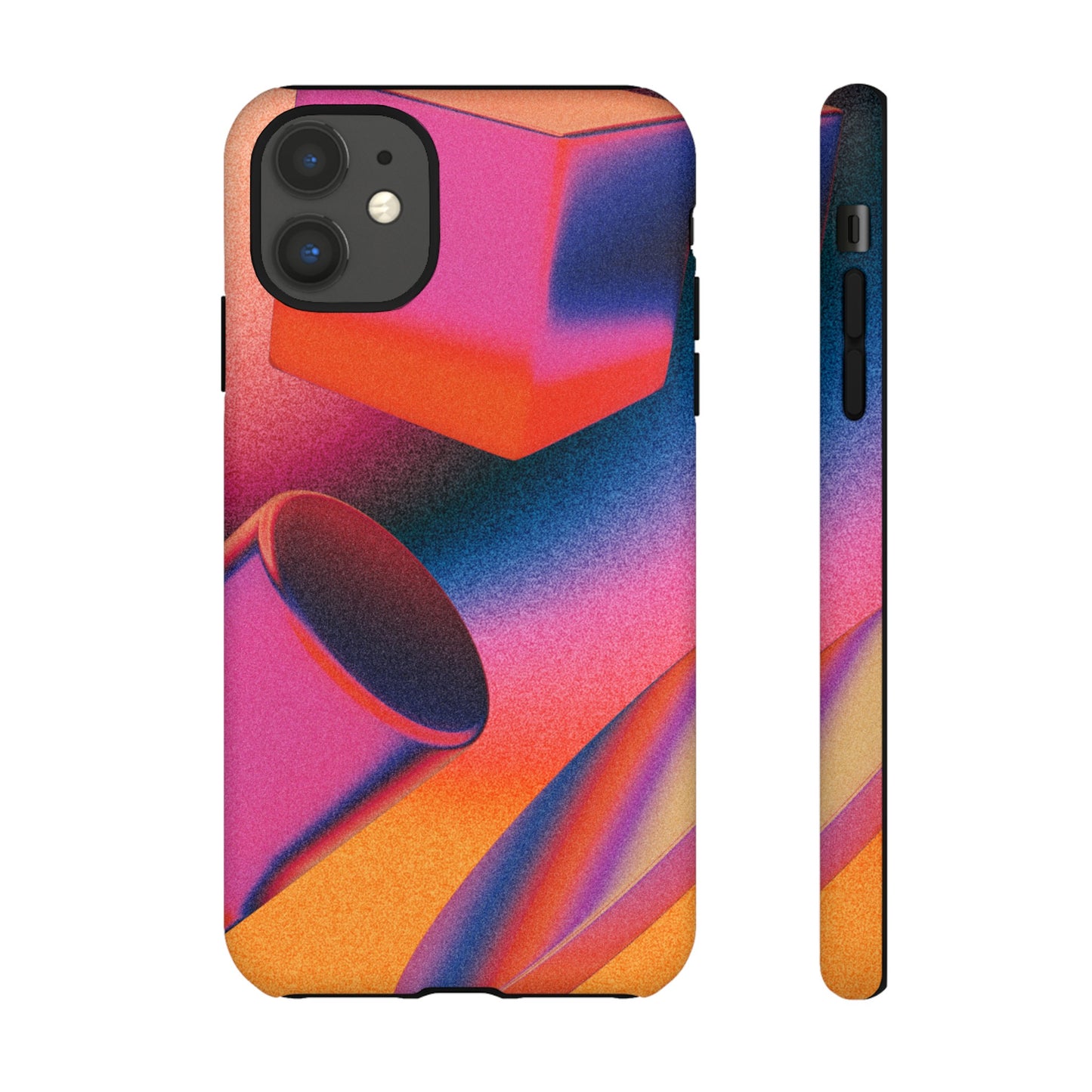 Floating Shapes Wallpaper Phone Case | iPhone 15 Plus/ Pro, 14, 13, 12| Google Pixel 7, Pro, 5| Samsung Galaxy S23 All Major Phone Models