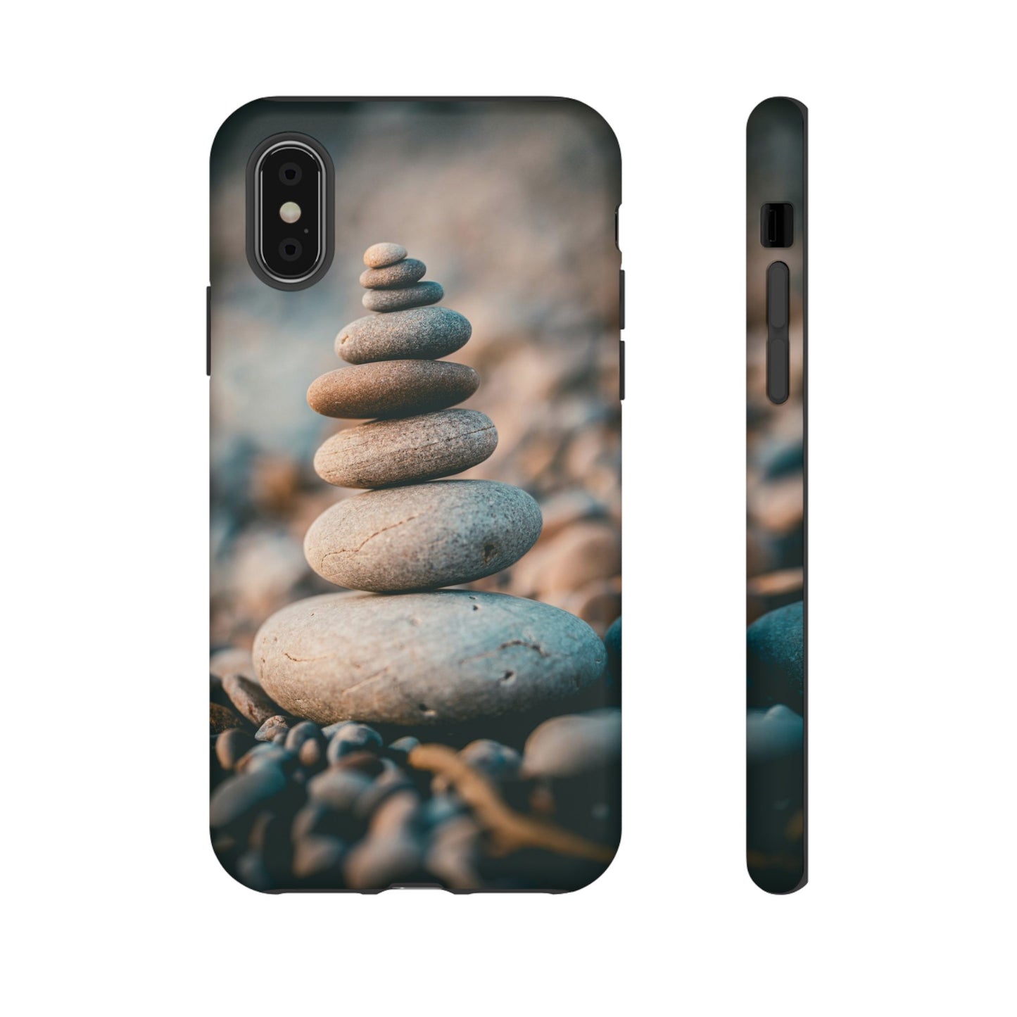 Rock Stack Wallpaper Phone Case | iPhone 15 Plus/ Pro, 14, 13, 12| Google Pixel 7, Pro, 5| Samsung Galaxy S23 All Major Phone Models