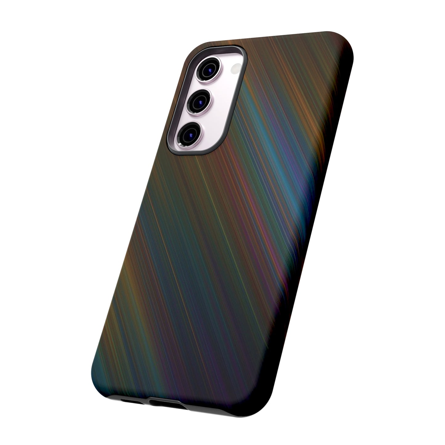 Slanted Rainbow Wallpaper Phone Case | iPhone 15 Plus/ Pro, 14, 13, 12| Google Pixel 7, Pro, 5| Samsung Galaxy S23 All Major Phone Models