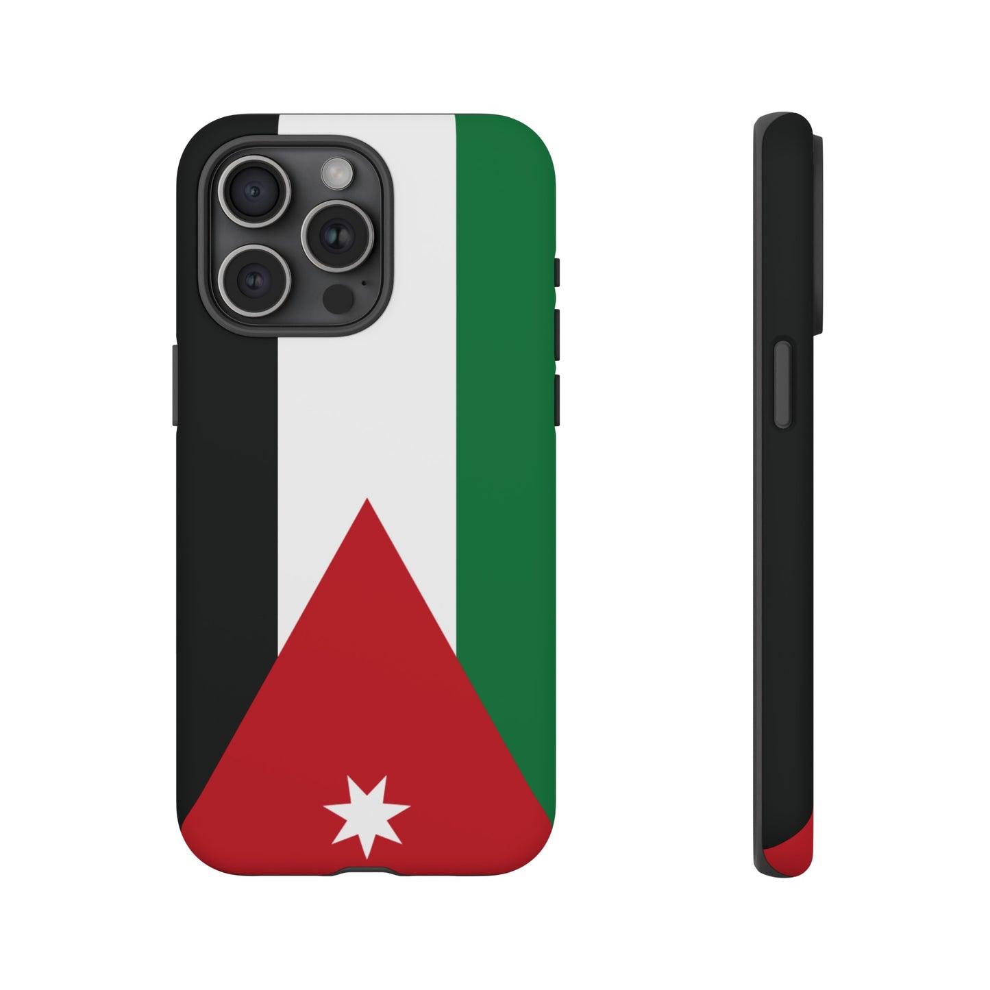 Jordan Flag Phone Case |iPhone 15 Plus/ Pro, 14, 13, 12|Google Pixel 7, Pro, 5| Samsung Galaxy S23 All Major Phone Models