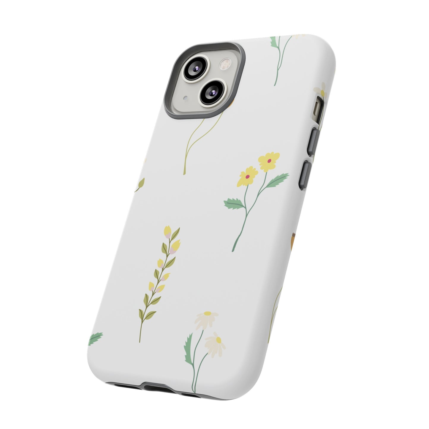 Delicate Floral Wallpaper Phone Case | iPhone 15 Plus/ Pro, 14, 13, 12| Google Pixel 7, Pro, 5| Samsung Galaxy S23 All Major Phone Models