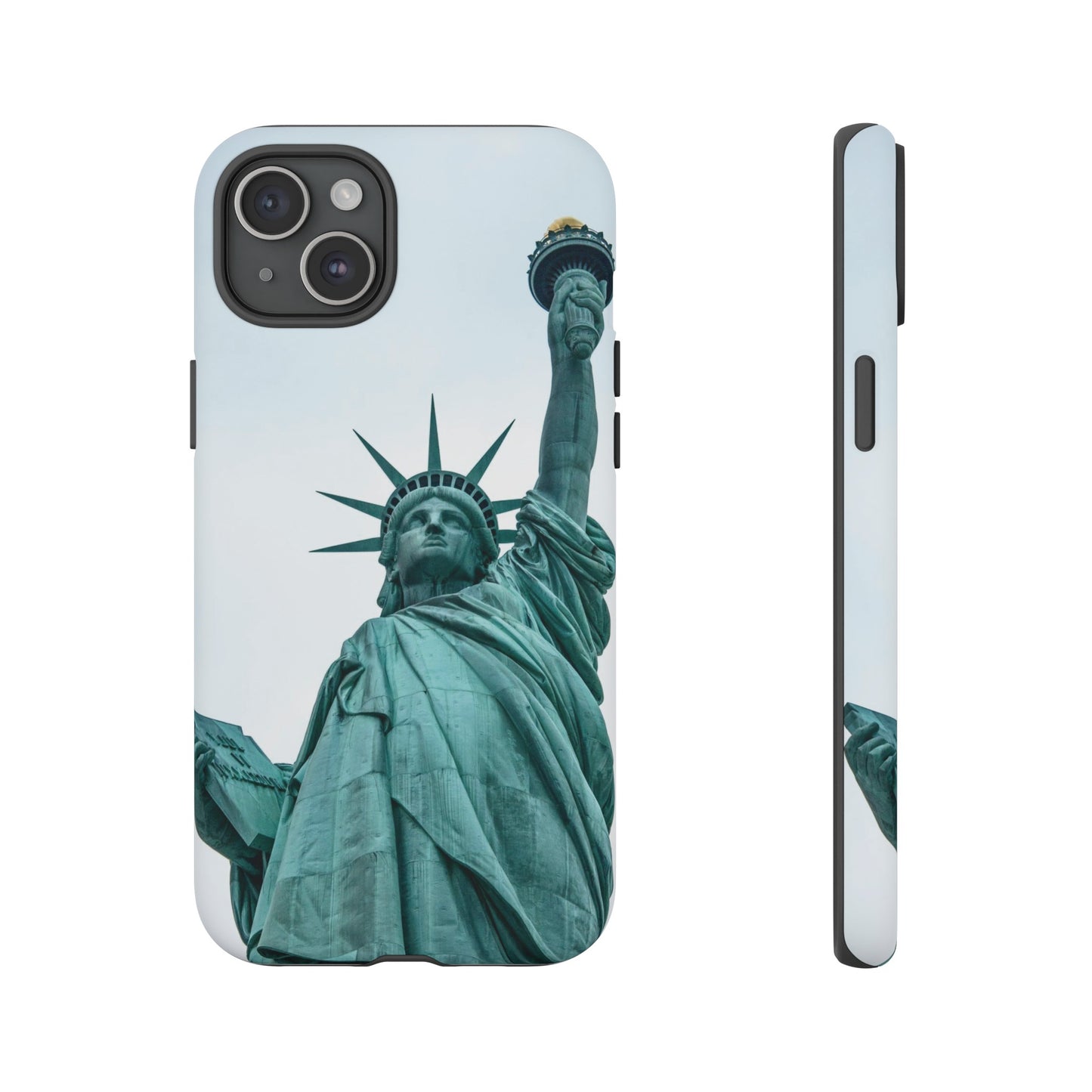 Statue of Liberty Wallpaper Phone Case | iPhone 15 Plus/ Pro, 14, 13, 12| Google Pixel 7, Pro, 5| Samsung Galaxy S23 All Major Phone Models