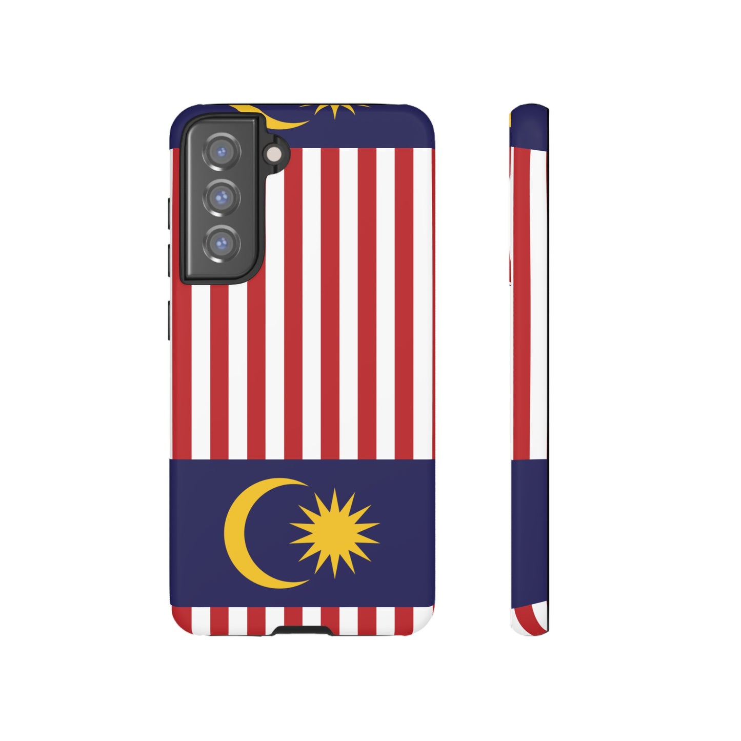 Malaysia Flag Phone Case | iPhone 15 Plus/ Pro, 14, 13, 12| Google Pixel 7, Pro, 5| Samsung Galaxy S23 All Major Phone Models