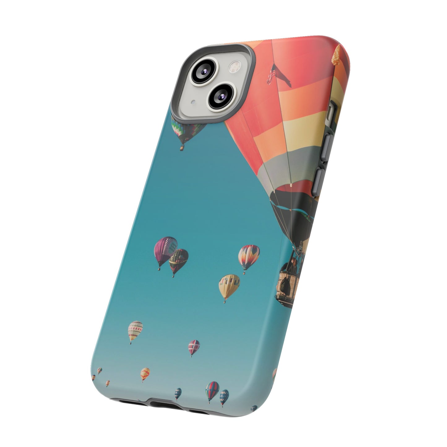 Hot Air Balloon Wallpaper Phone Case | iPhone 15 Plus/ Pro, 14, 13, 12| Google Pixel 7, Pro, 5| Samsung Galaxy S23 All Major Phone Models