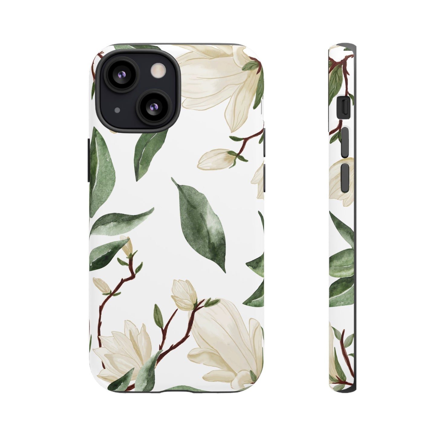 Light Floral Wallpaper Phone Case | iPhone 15 Plus/ Pro, 14, 13, 12| Google Pixel 7, Pro, 5| Samsung Galaxy S23 All Major Phone Models