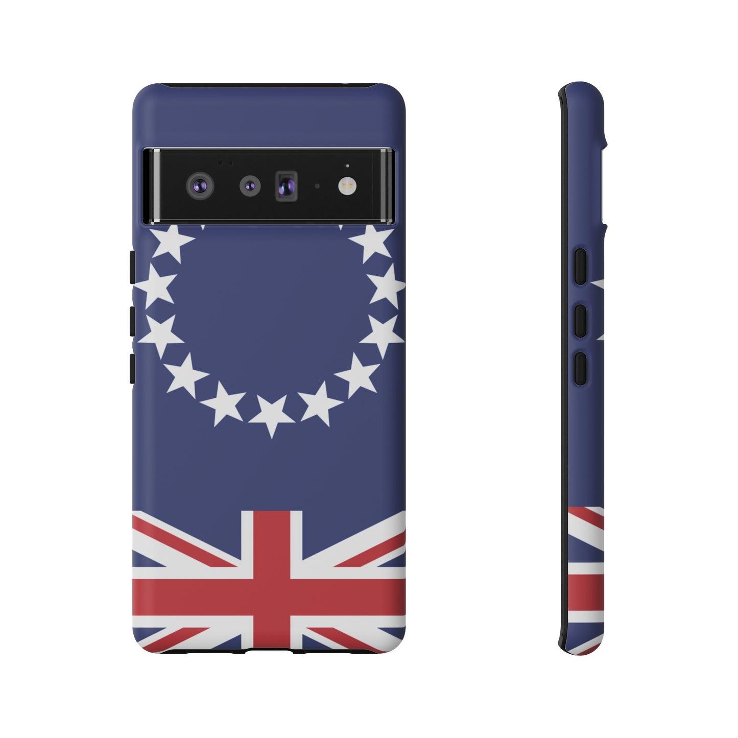 Cook Islands Flag Phone Case | iPhone 15 Plus/ Pro, 14, 13, 12| Google Pixel 7, Pro, 5| Samsung Galaxy S23 All Major Phone Models