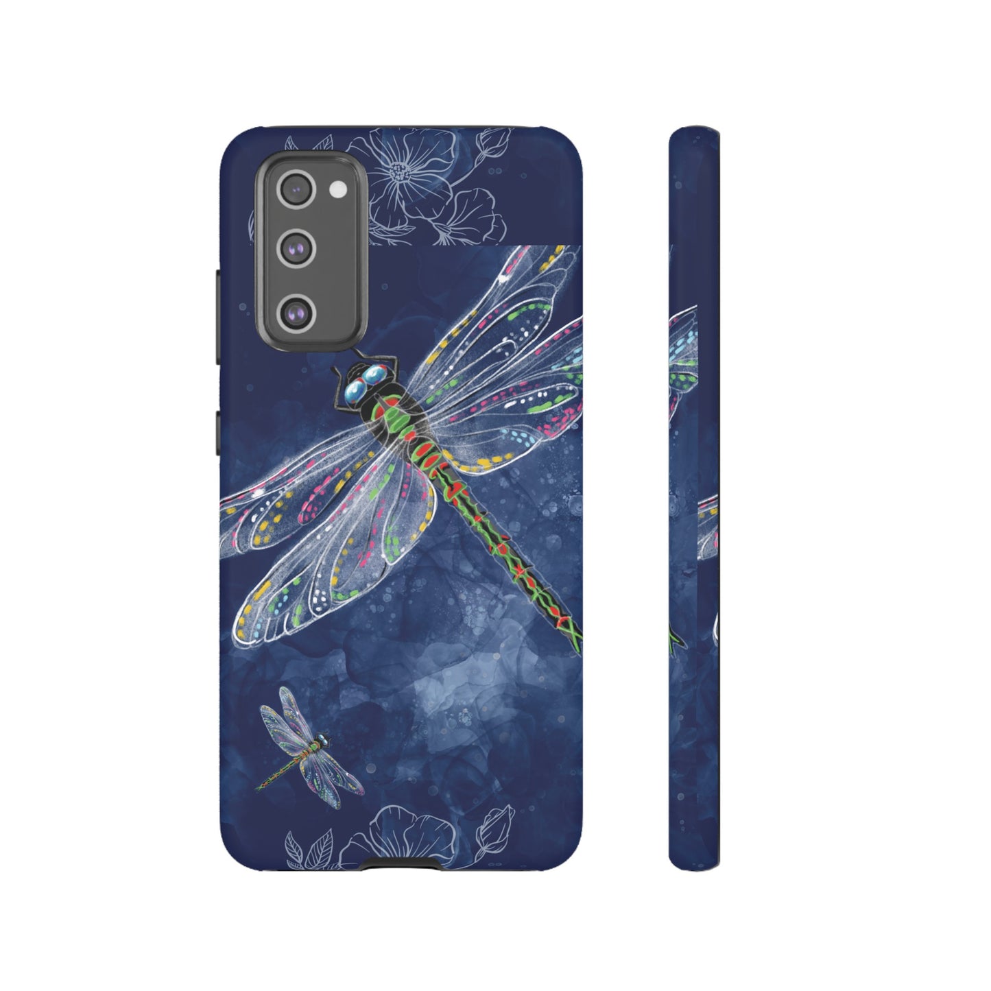 Dragonfly Wallpaper Phone Case | iPhone 15 Plus/ Pro, 14, 13, 12| Google Pixel 7, Pro, 5| Samsung Galaxy S23 All Major Phone Models