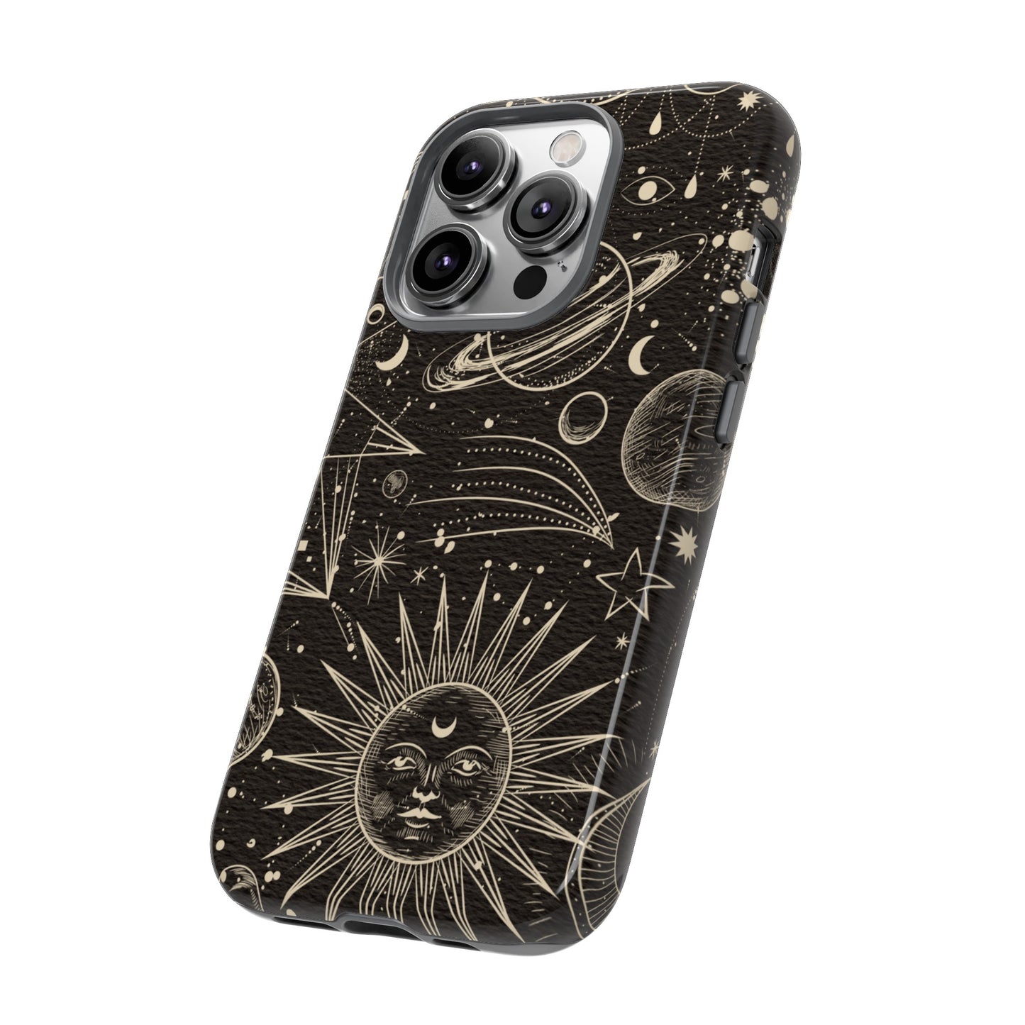 Golden Universe Wallpaper Phone Case | iPhone 15 Plus/ Pro, 14, 13, 12| Google Pixel 7, Pro, 5| Samsung Galaxy S23 All Major Phone Models