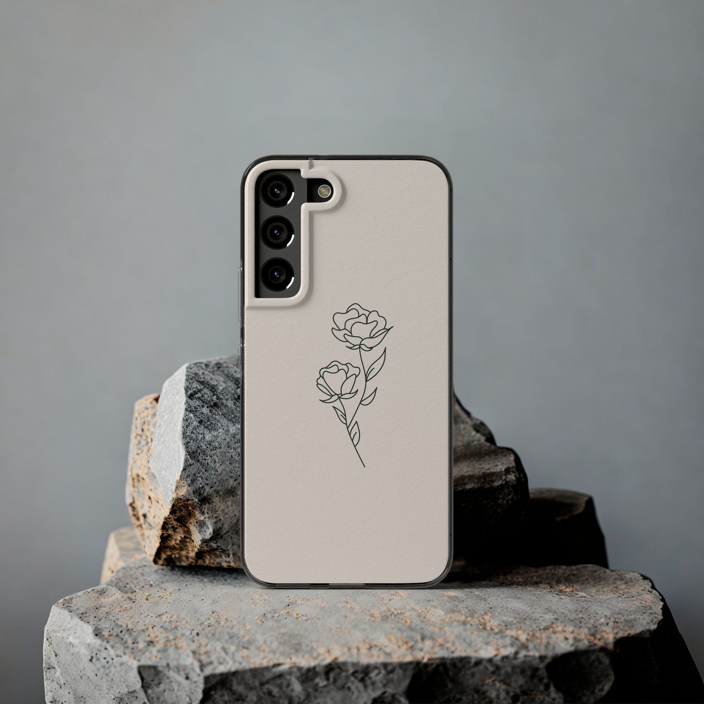 Simple Rose Phone Case | iPhone 15 Plus/ Pro, 14, 13, 12| Google Pixel 7, Pro, 5| Samsung Galaxy S23 All Major Phone Models