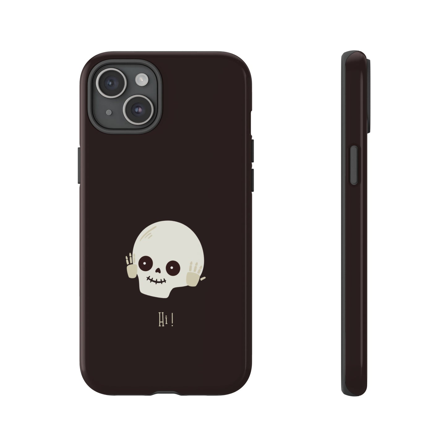 Hello Skull Phone Case | iPhone 15 Plus/ Pro, 14, 13, 12| Google Pixel 7, Pro, 5| Samsung Galaxy S23 All Major Phone Models