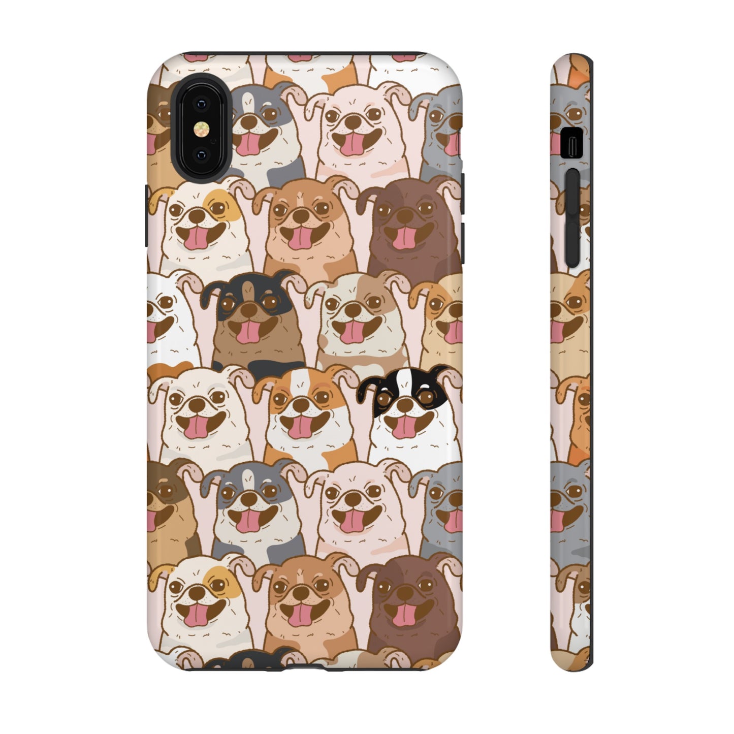 Dog Line Up Phone Case | iPhone 15 Plus/ Pro, 14, 13, 12| Google Pixel 7, Pro, 5| Samsung Galaxy S23 All Major Phone Models