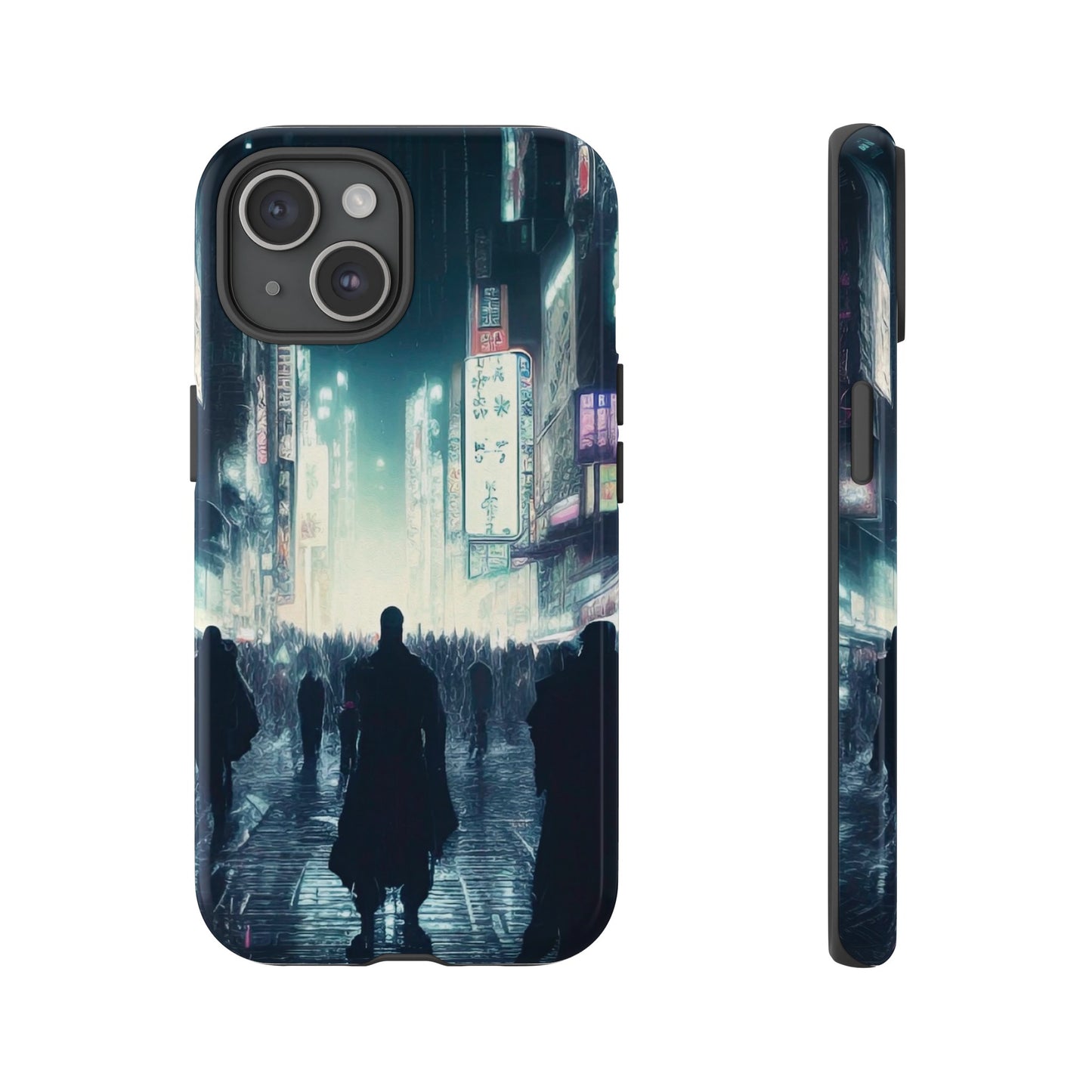 Strangers in the City Wallpaper Phone Case | iPhone 15 Plus/ Pro, 14, 13, 12| Google Pixel 7, Pro, 5| Samsung Galaxy S23 All Major Phone Models