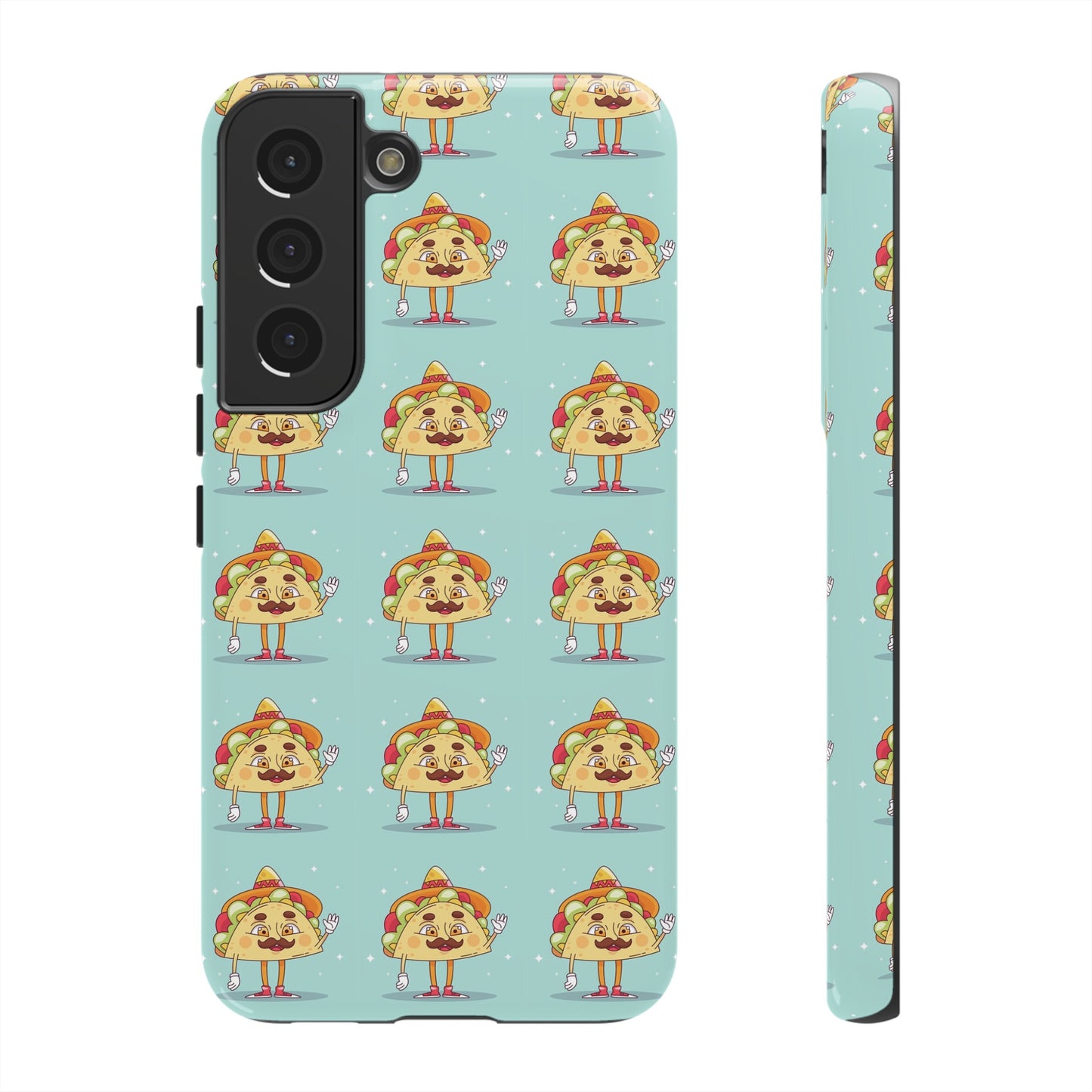 Taco Wallpaper Phone Case | iPhone 15 Plus/ Pro, 14, 13, 12| Google Pixel 7, Pro, 5| Samsung Galaxy S23 All Major Phone Models