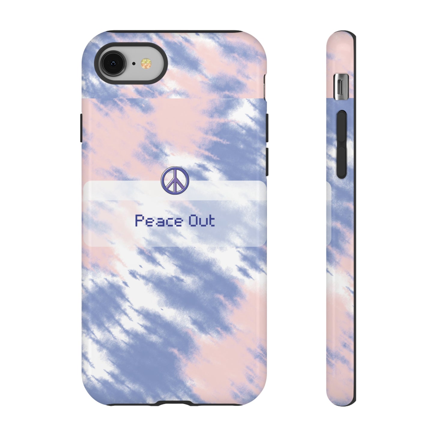 Peace Out Wallpaper Phone Case | iPhone 15 Plus/ Pro, 14, 13, 12| Google Pixel 7, Pro, 5| Samsung Galaxy S23 All Major Phone Models